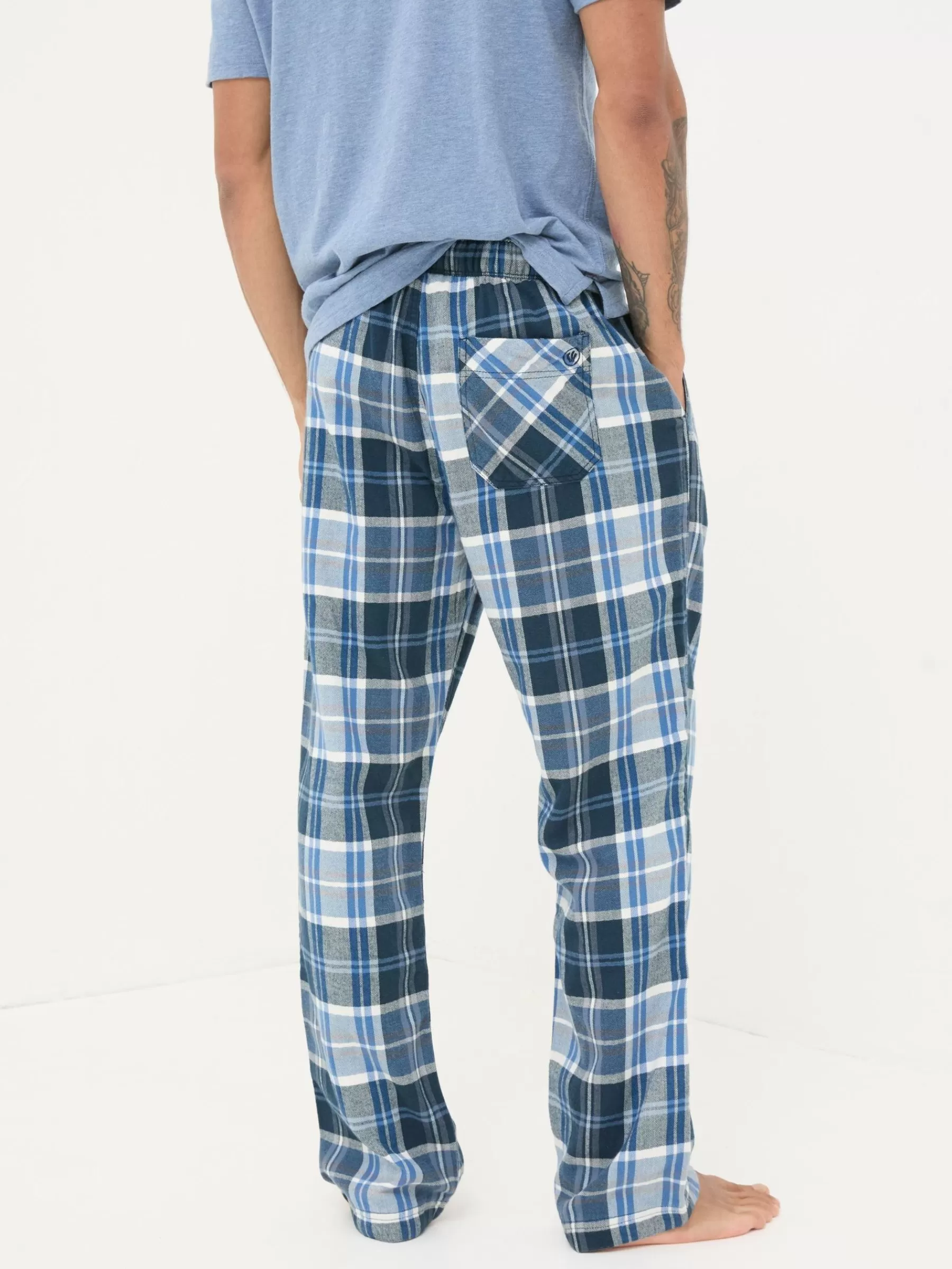 Anglesey Check Pyjama Bottoms*FatFace Outlet