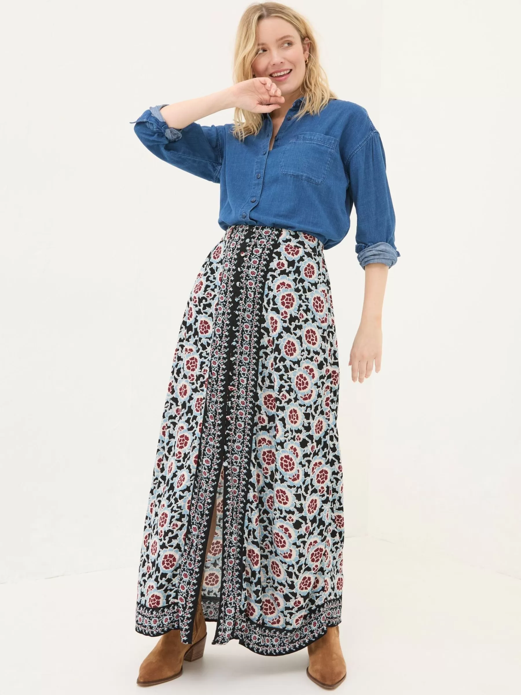 Arabella Midi Skirt*FatFace Online