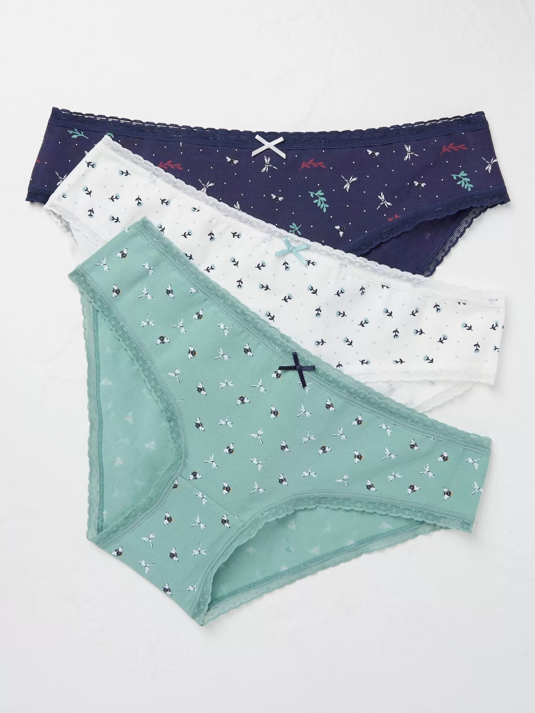 Mini Knickers 3 Pack*FatFace Online