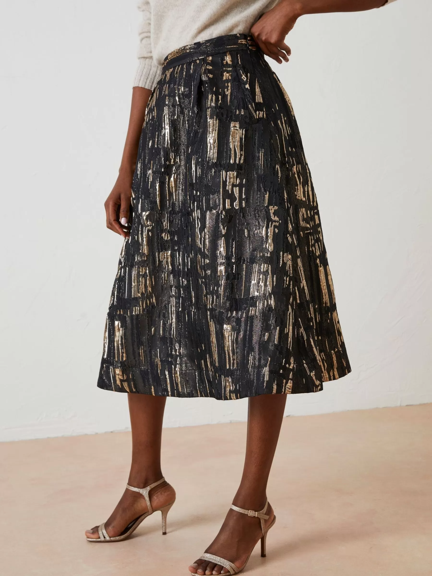 Cleo Jacquard Skirt*FatFace Hot