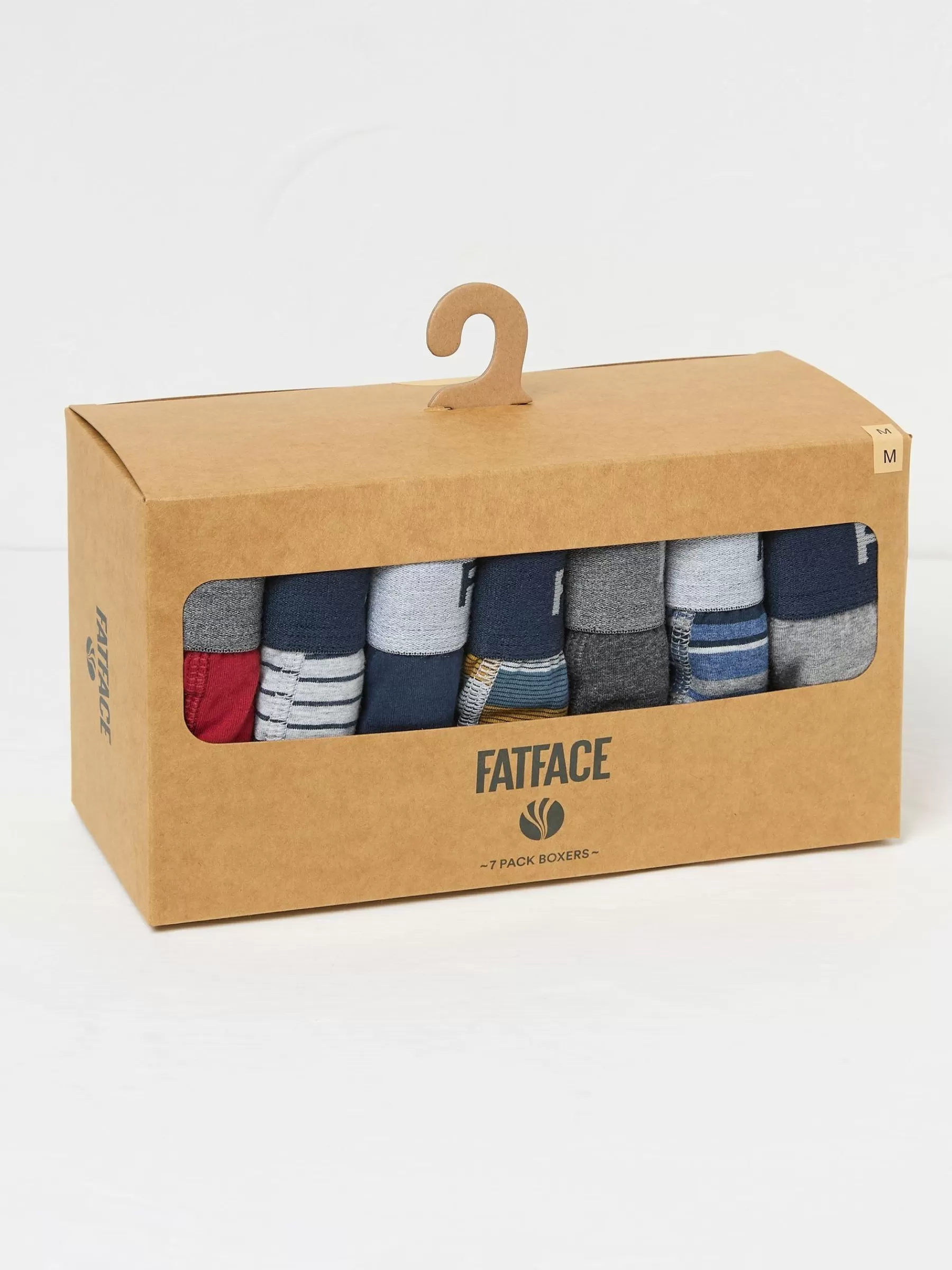 Stripe Boxers 7 Pack*FatFace Cheap