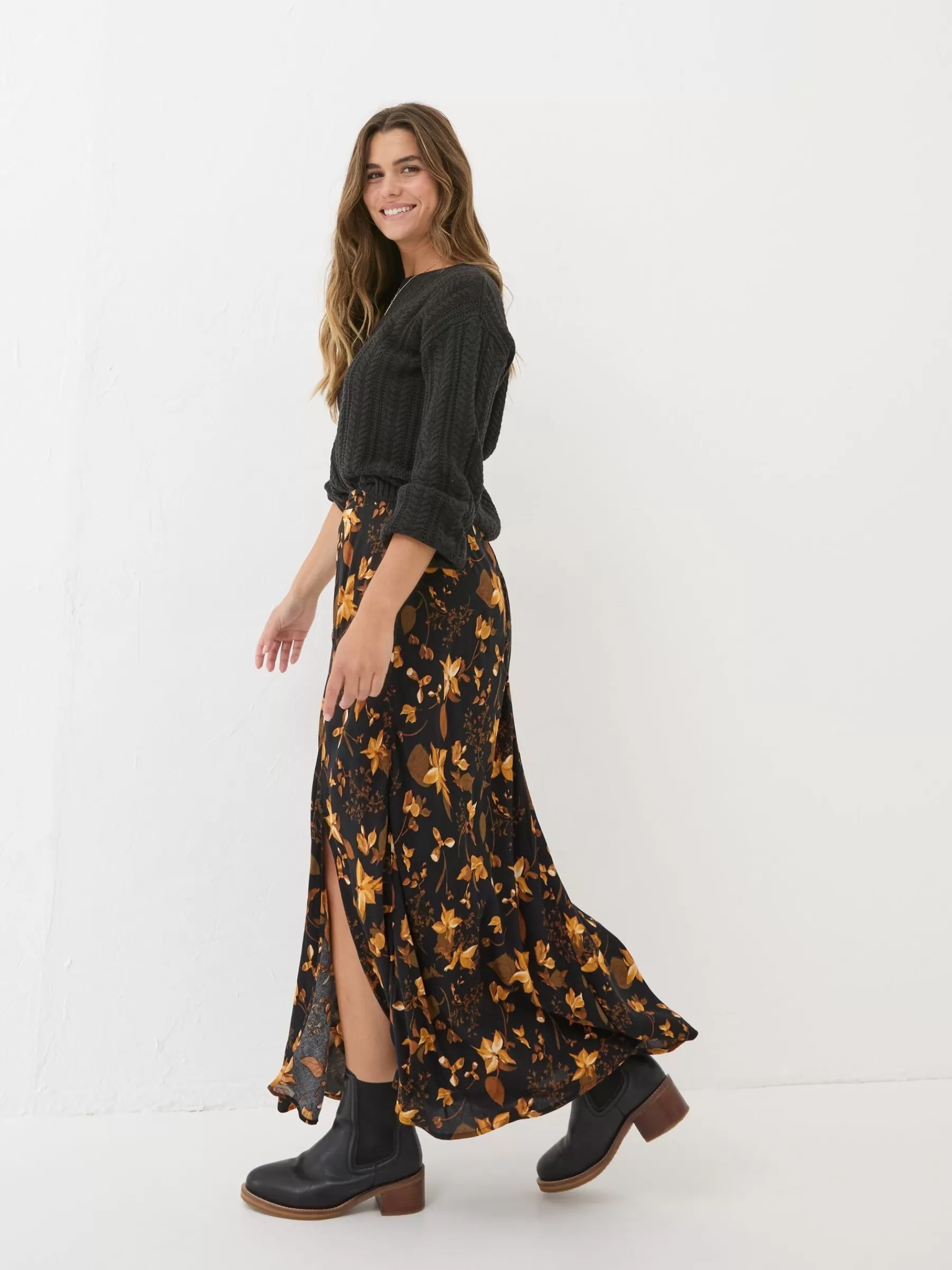 Willa Floral Skirt*FatFace Outlet