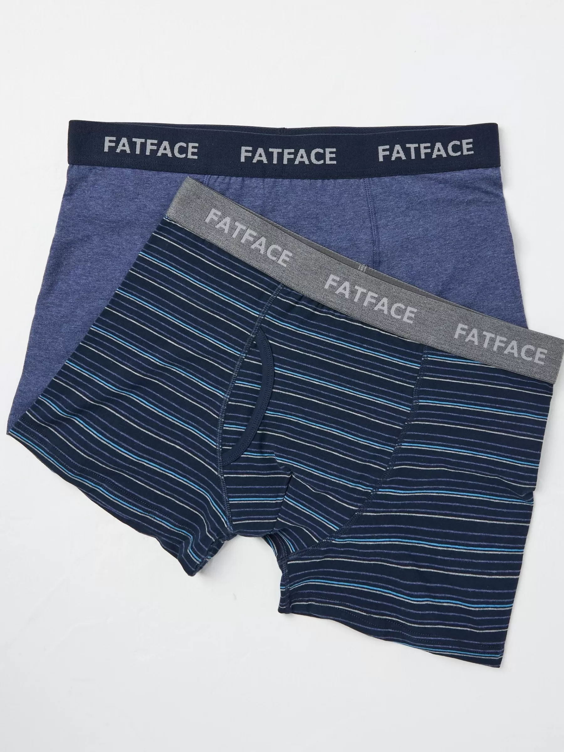 Barton Stripe Boxers 2 Pack*FatFace Fashion