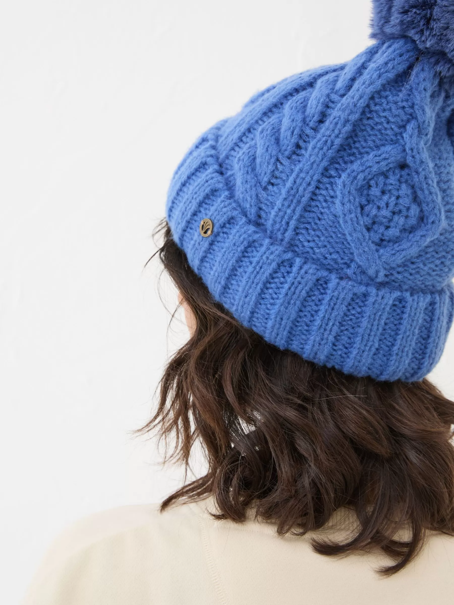 Billie Cable Bobble Beanie*FatFace Store