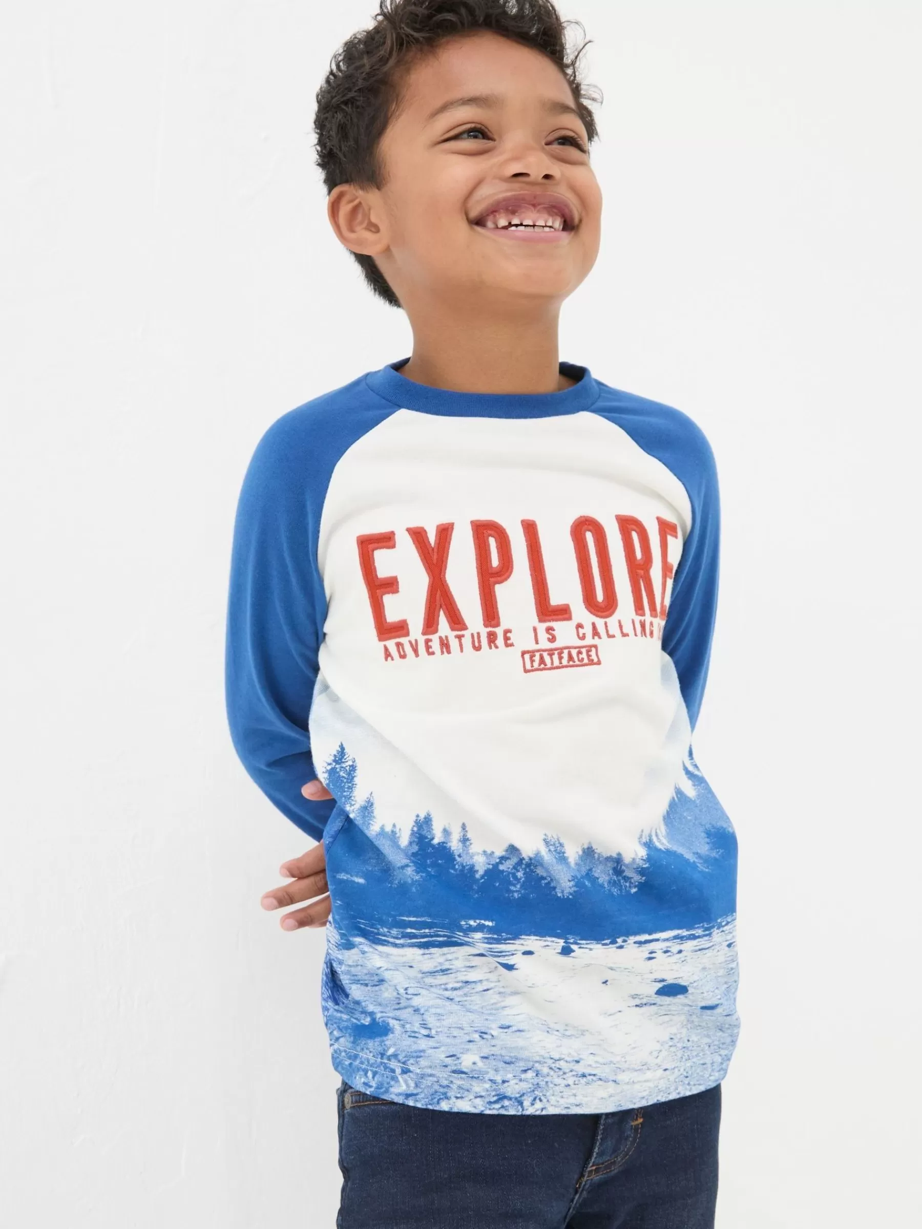 Explore Graphic T Shirt*FatFace Flash Sale