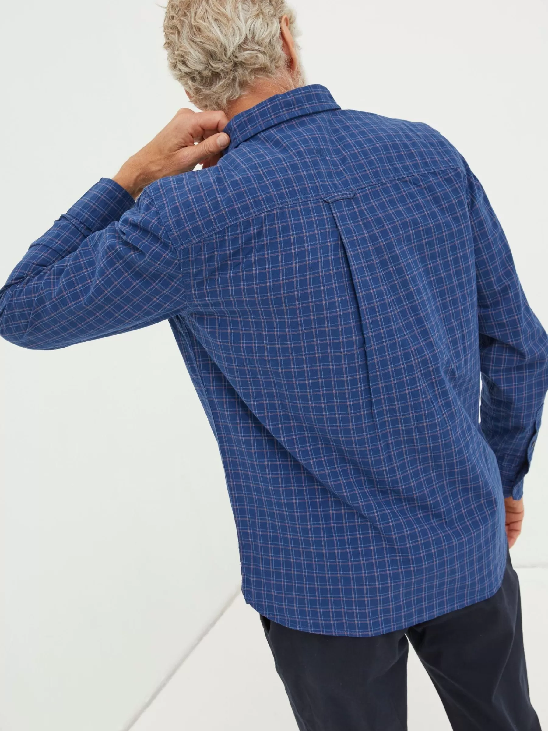 Grays Grid Check Shirt*FatFace Discount