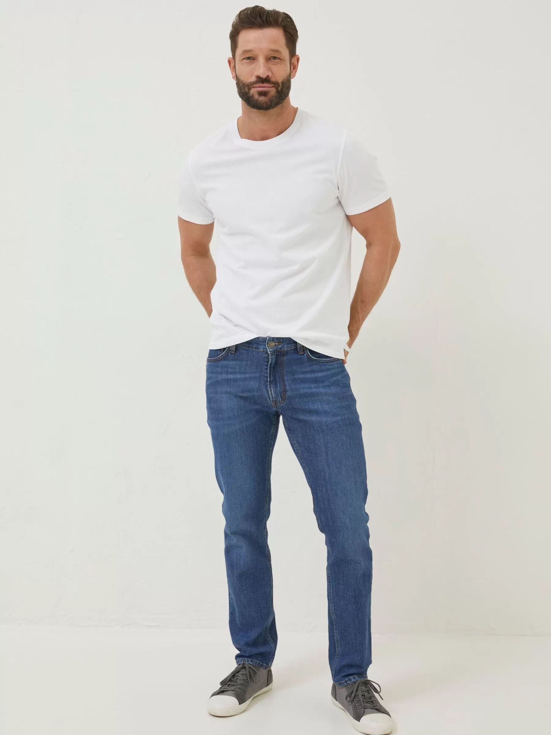 Slim Mid Wash Jeans*FatFace Outlet