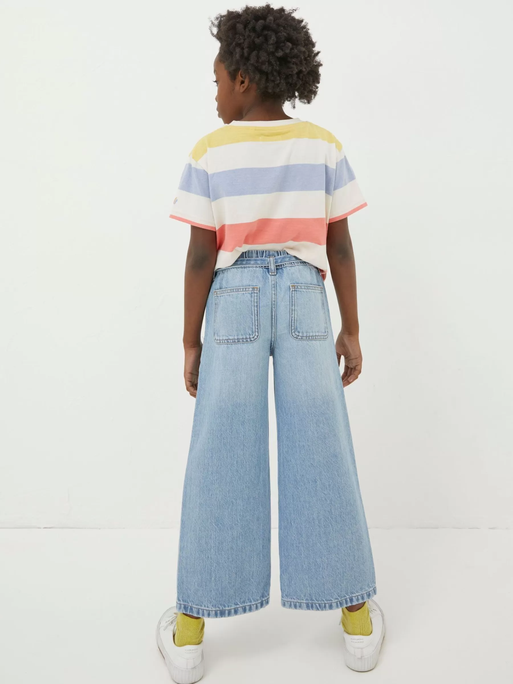 Soft Denim Wide Leg Jeans*FatFace Best Sale