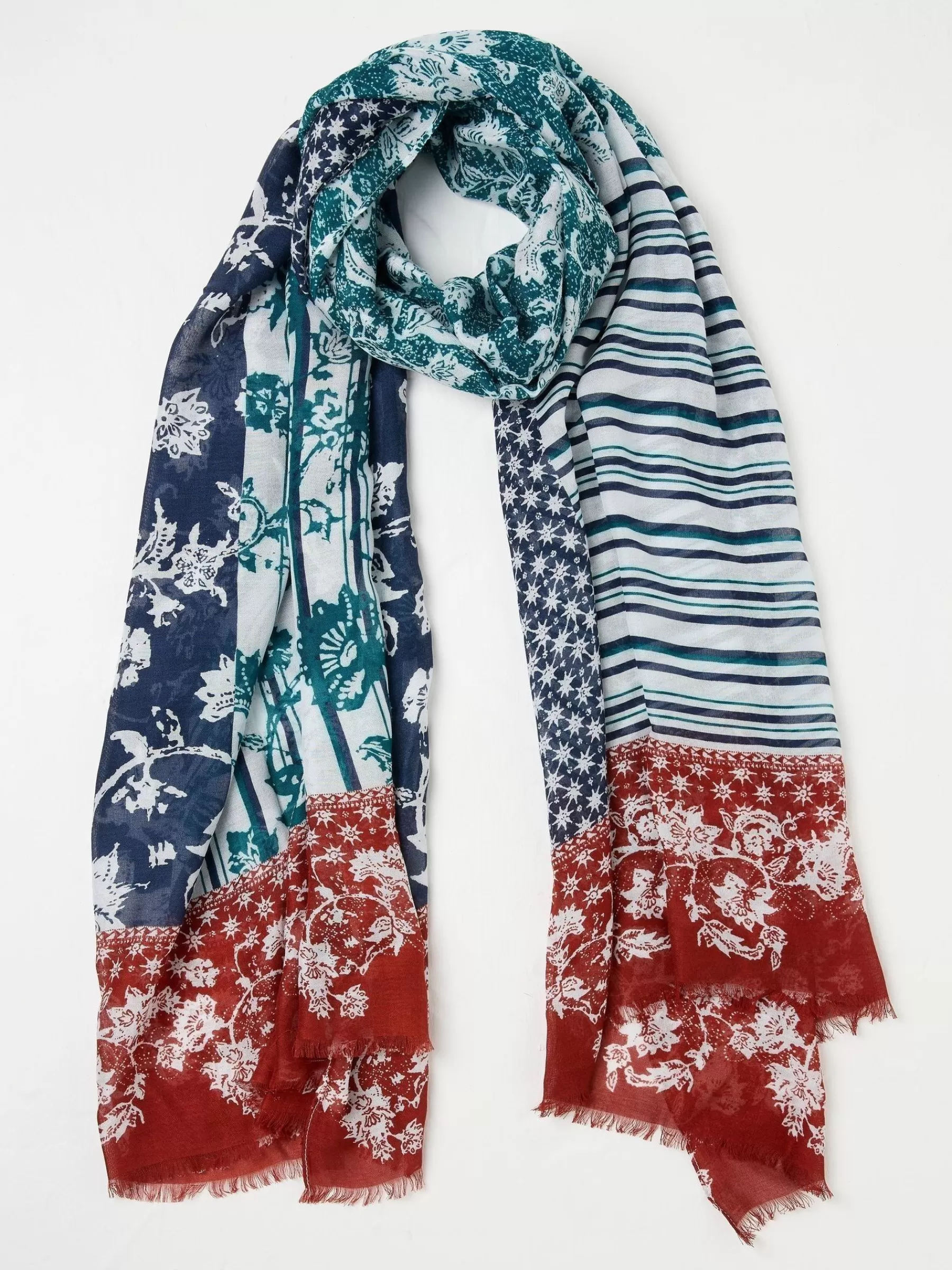 Bright Paisley Scarf*FatFace Best