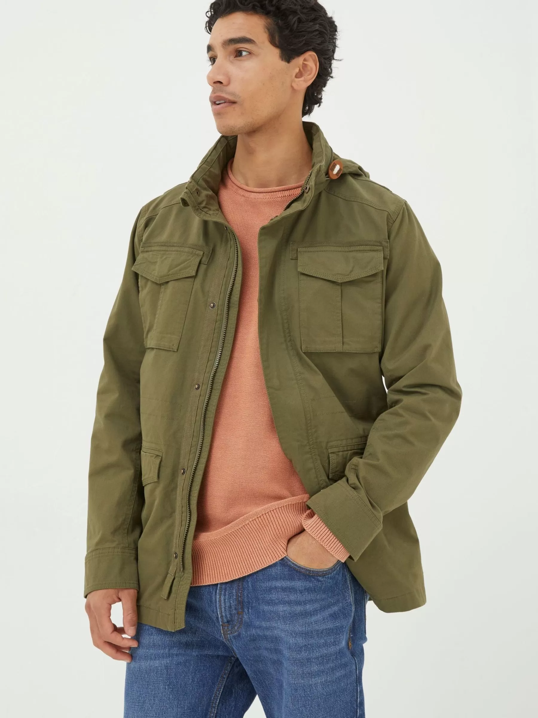 Calcot Cotton 4 Pocket Jacket*FatFace Online