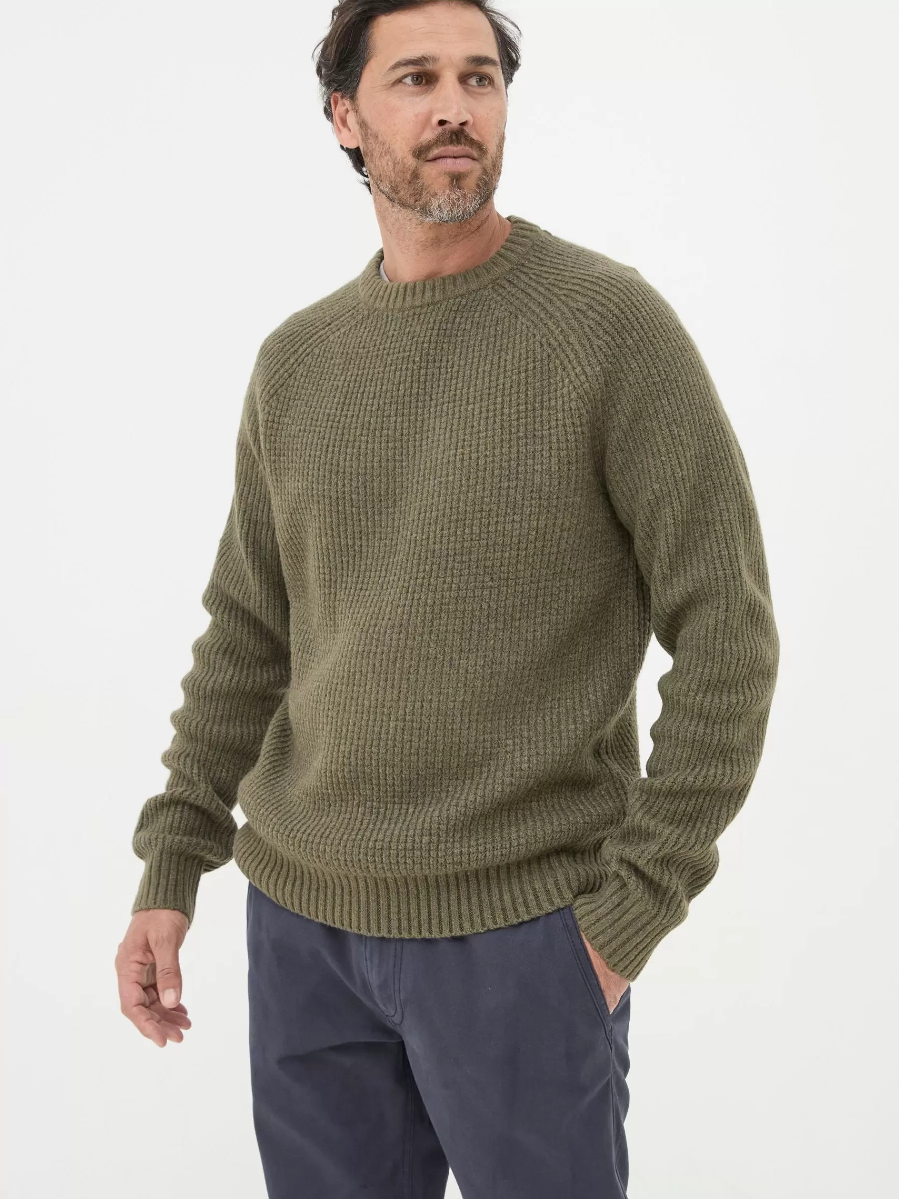 Calder Crew Neck Jumper*FatFace Outlet