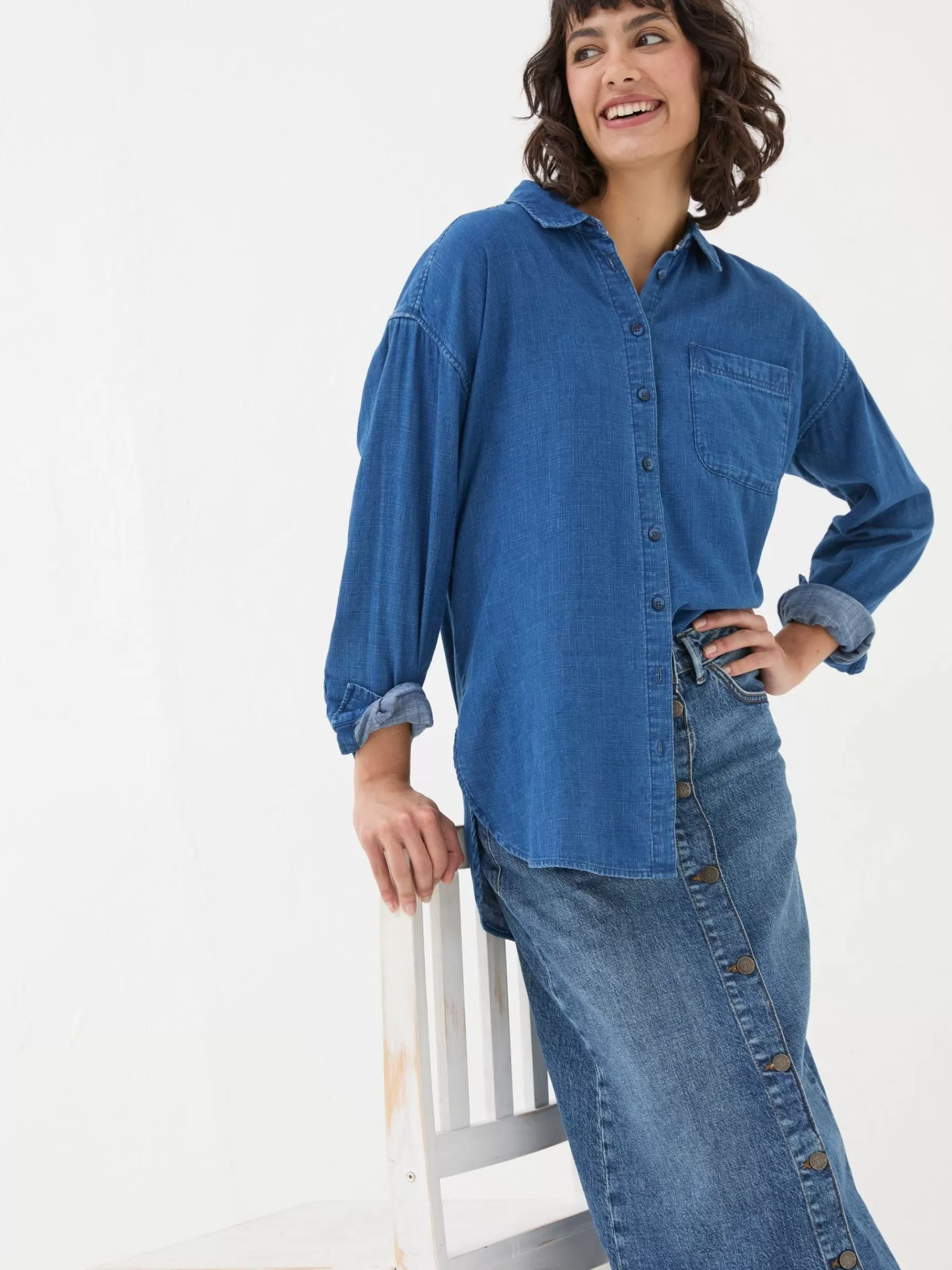 Carolin Denim Shirt*FatFace Best Sale