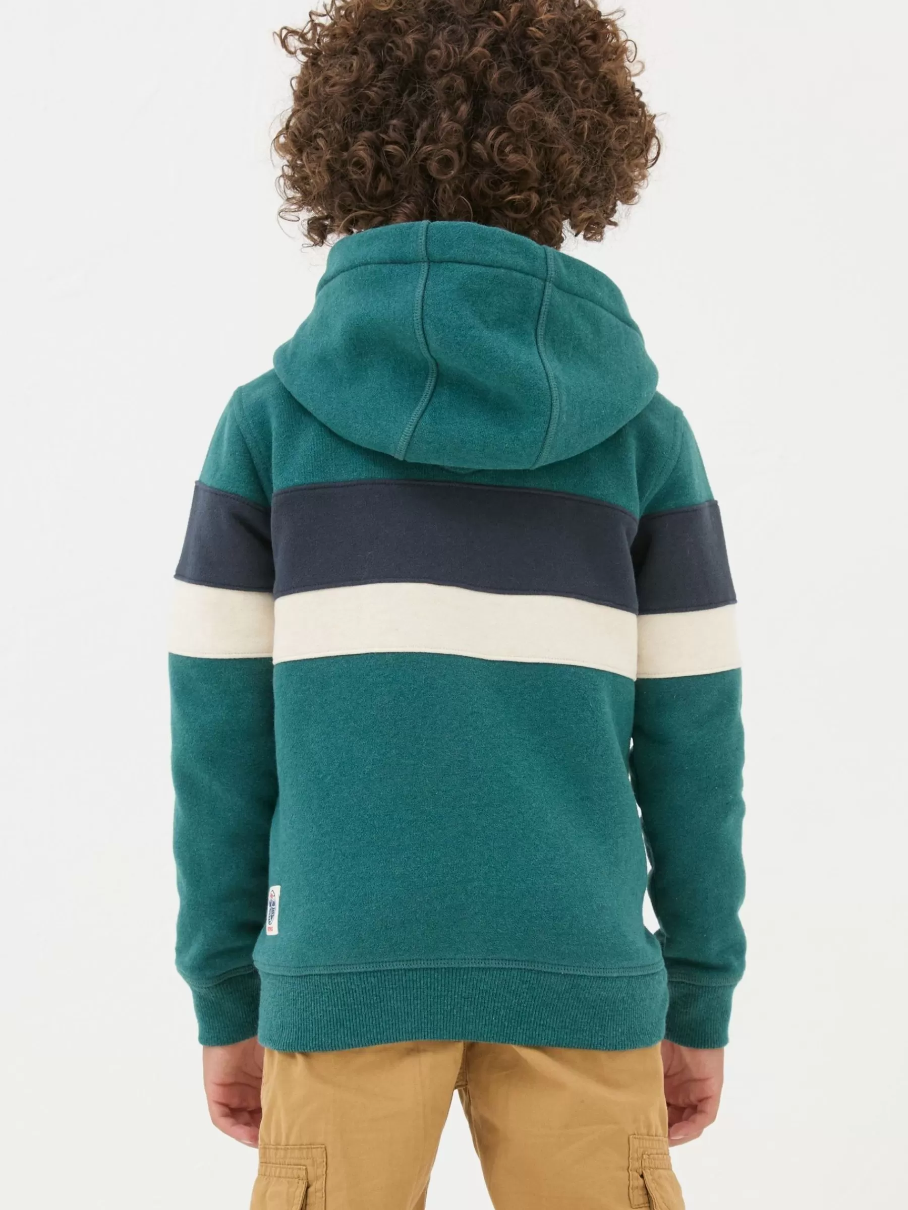 Colourblock Zip Thru Colourblock Zip Through Hoodie*FatFace Outlet