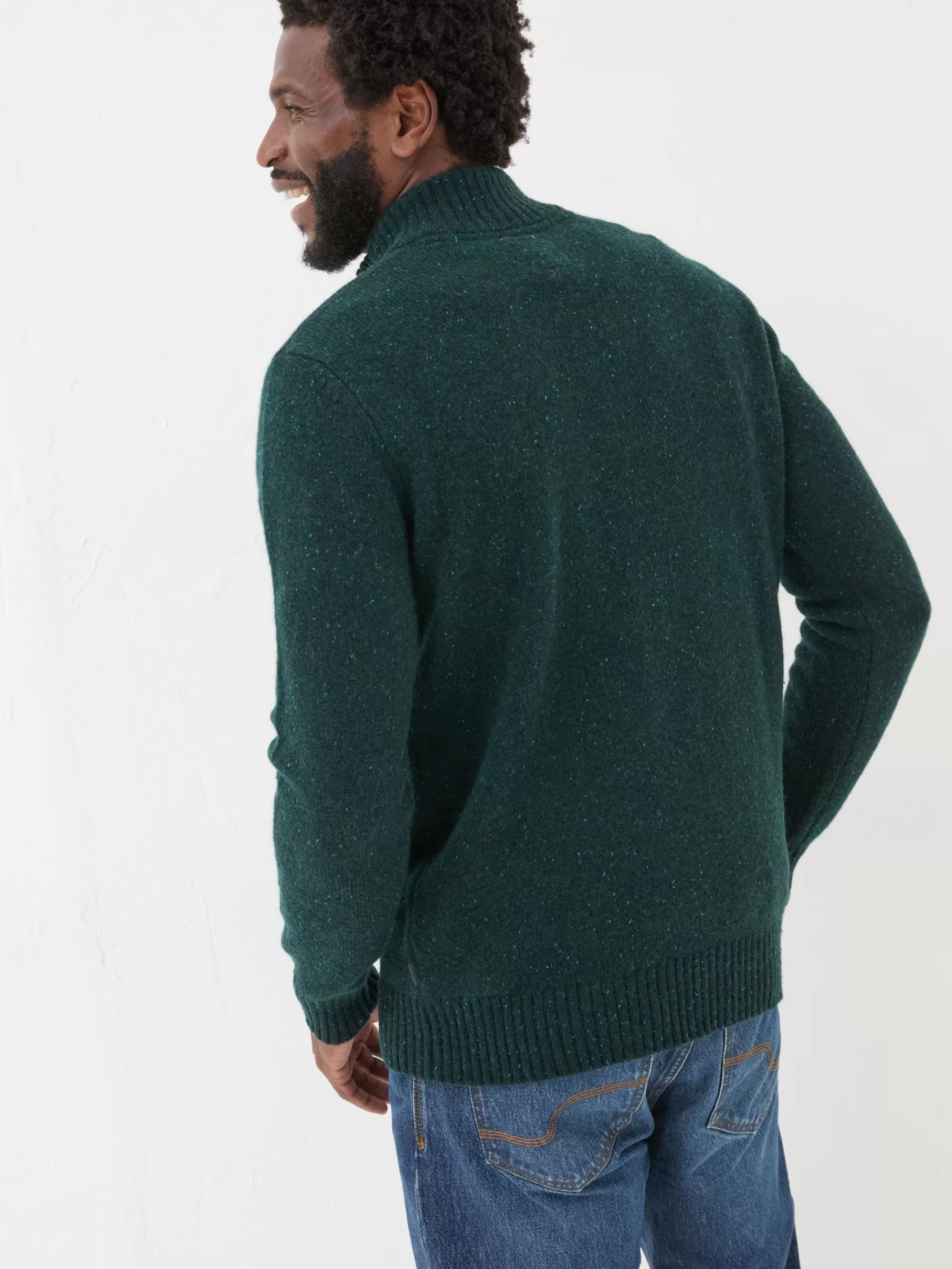 Lambswool Half Neck Jumper*FatFace Cheap