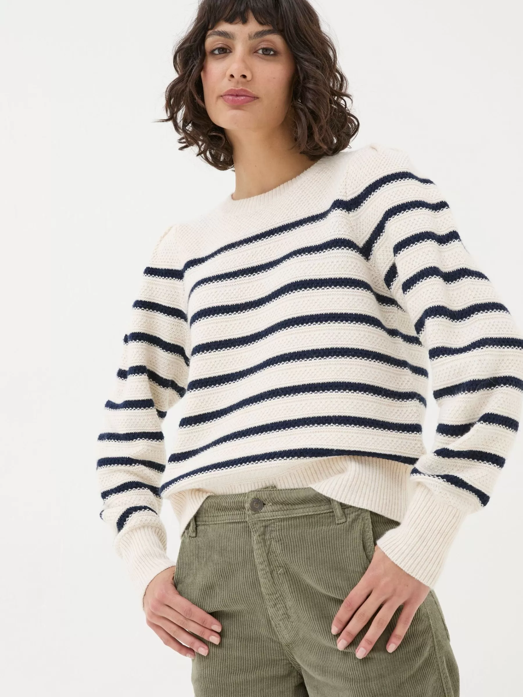 Eliana Stripe Jumper*FatFace Clearance