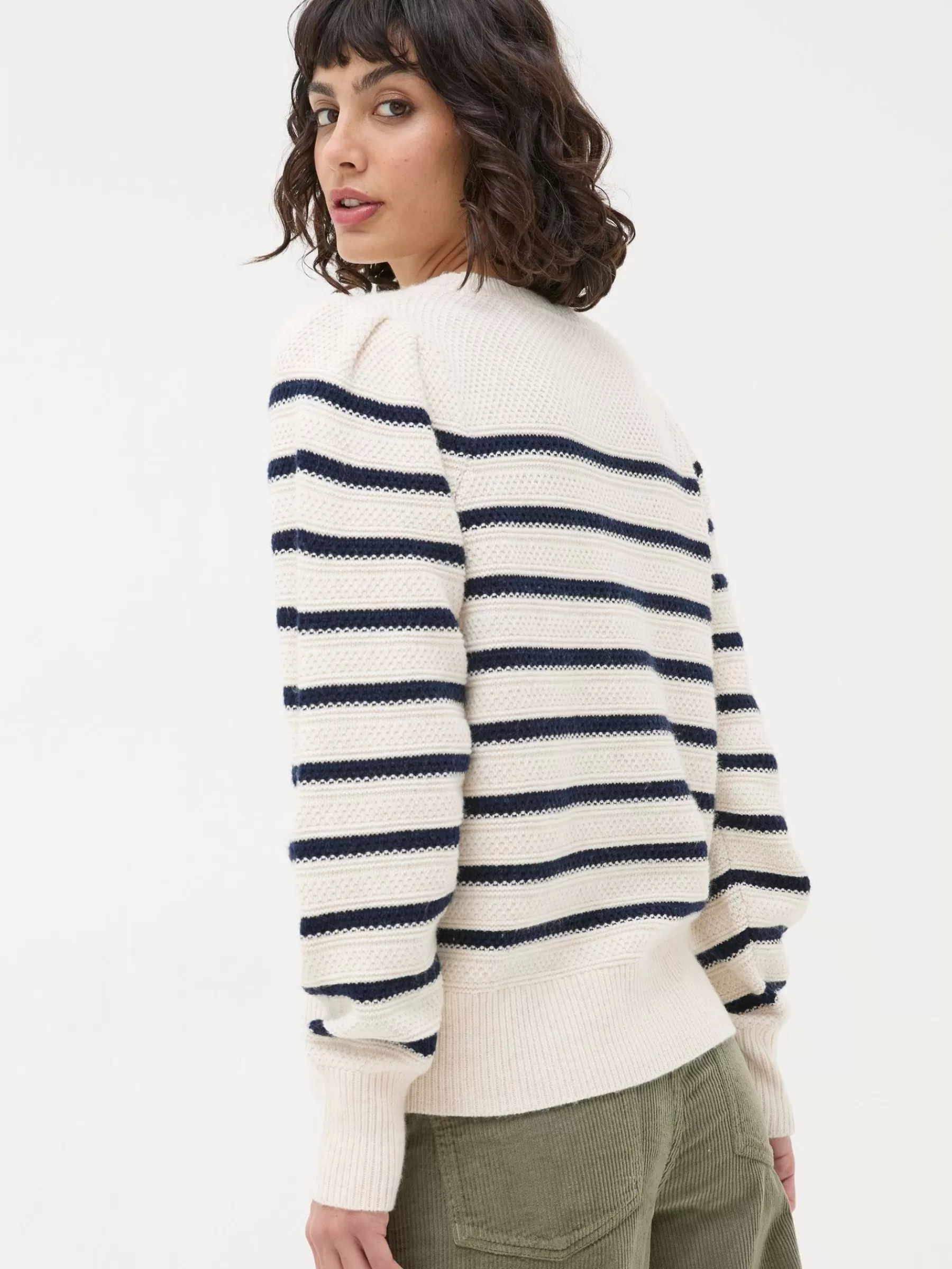 Eliana Stripe Jumper*FatFace Clearance