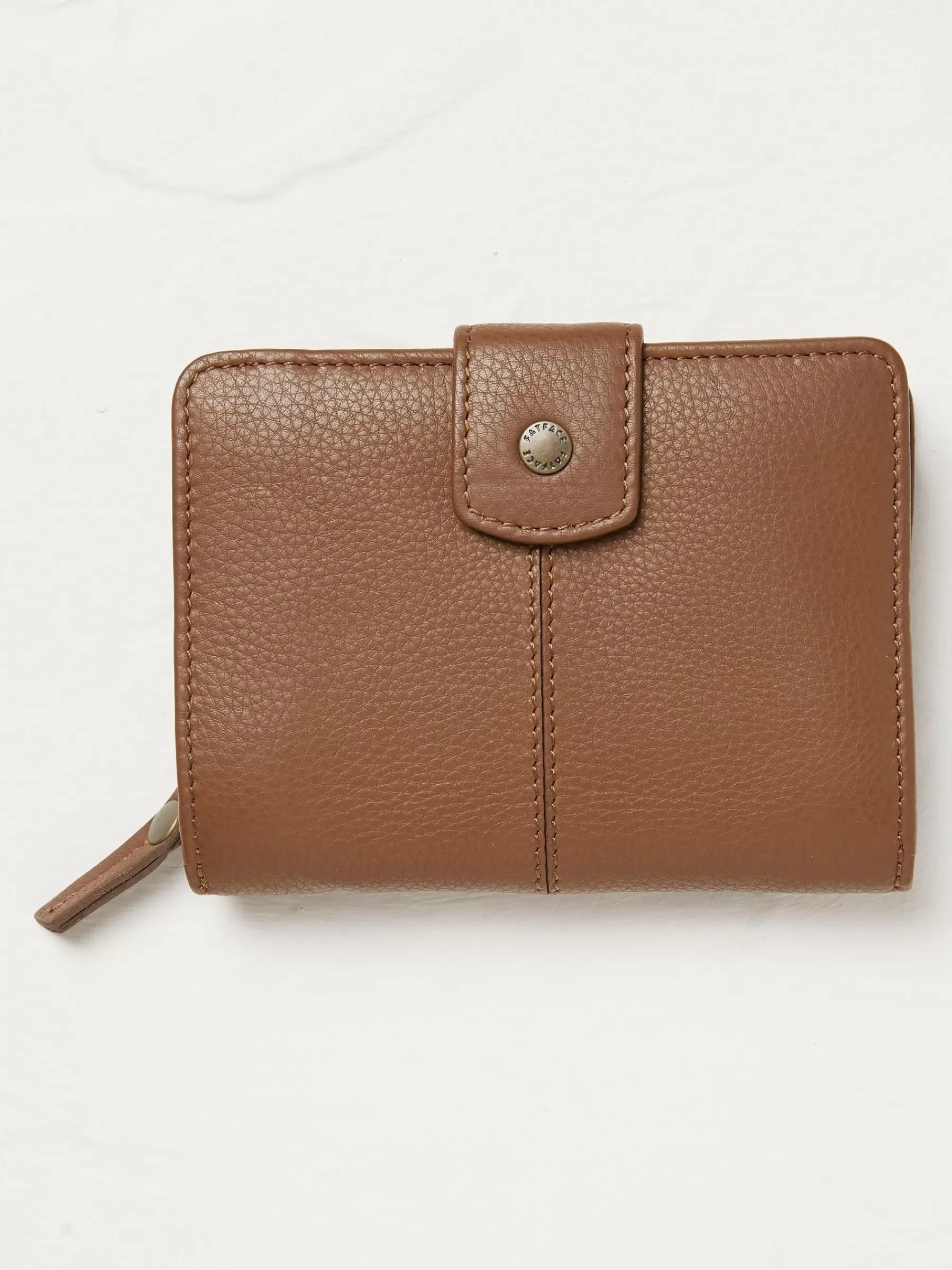 Etta Leather Zip Purse*FatFace Clearance