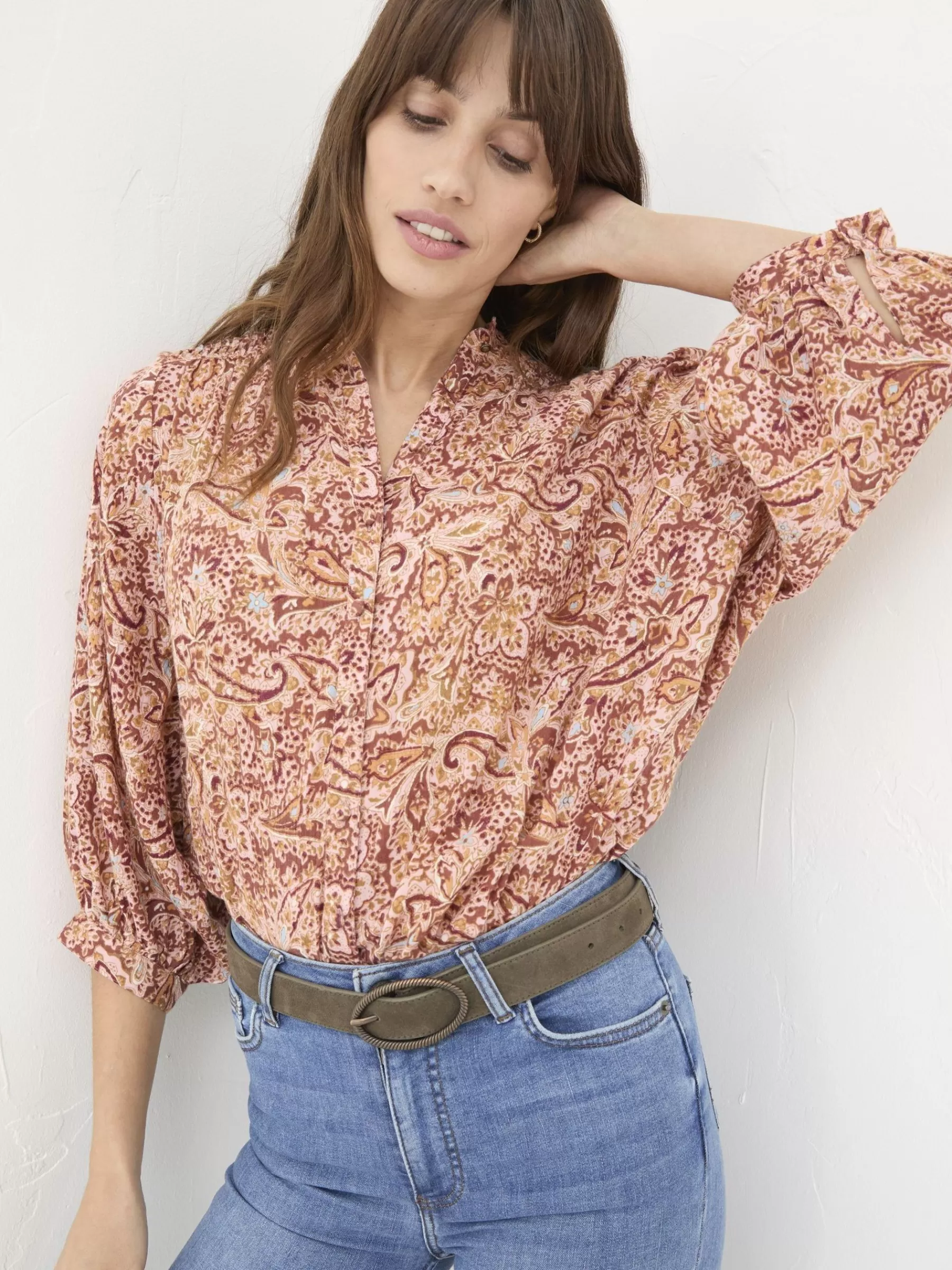 Evelyn Paisley Blouse*FatFace Online