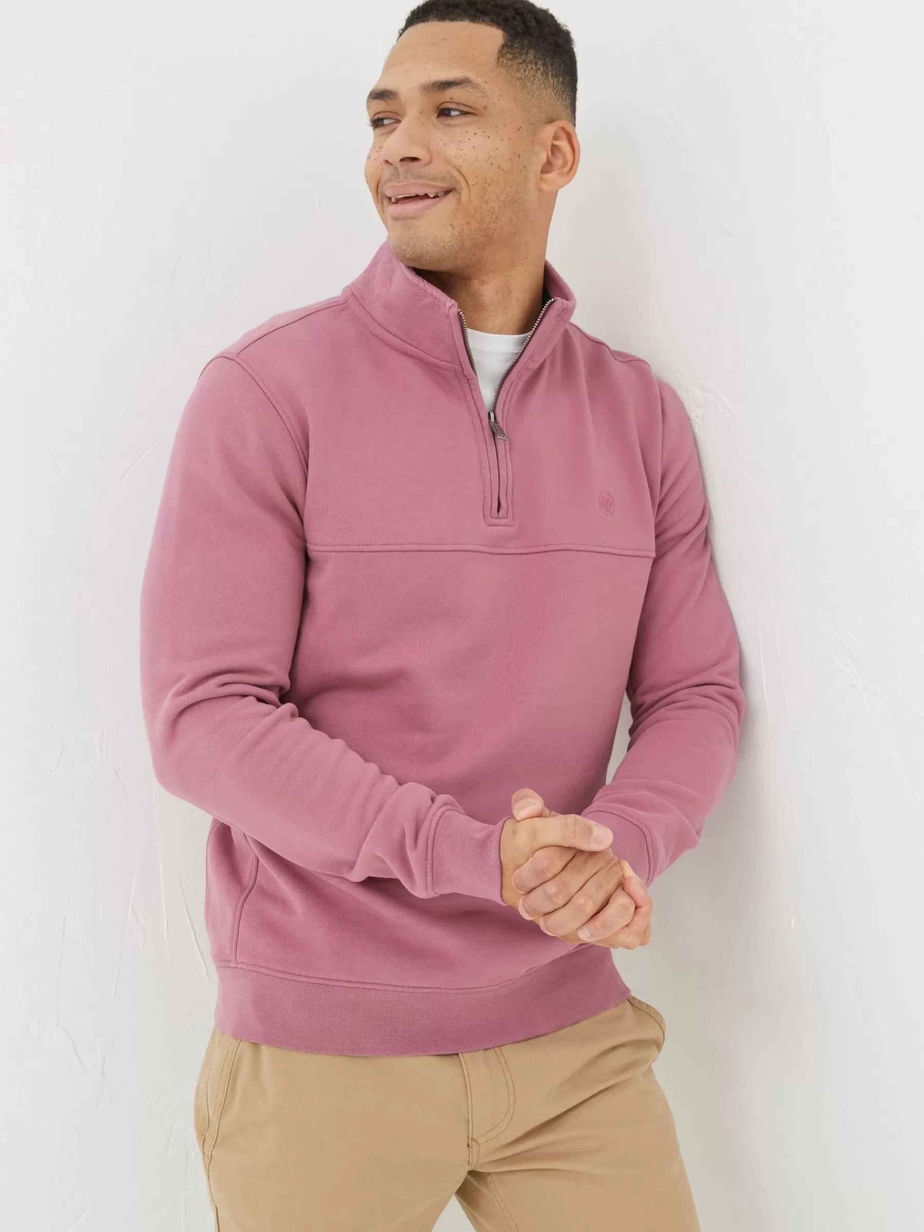 Fowey Half Neck Sweatshirt*FatFace Clearance