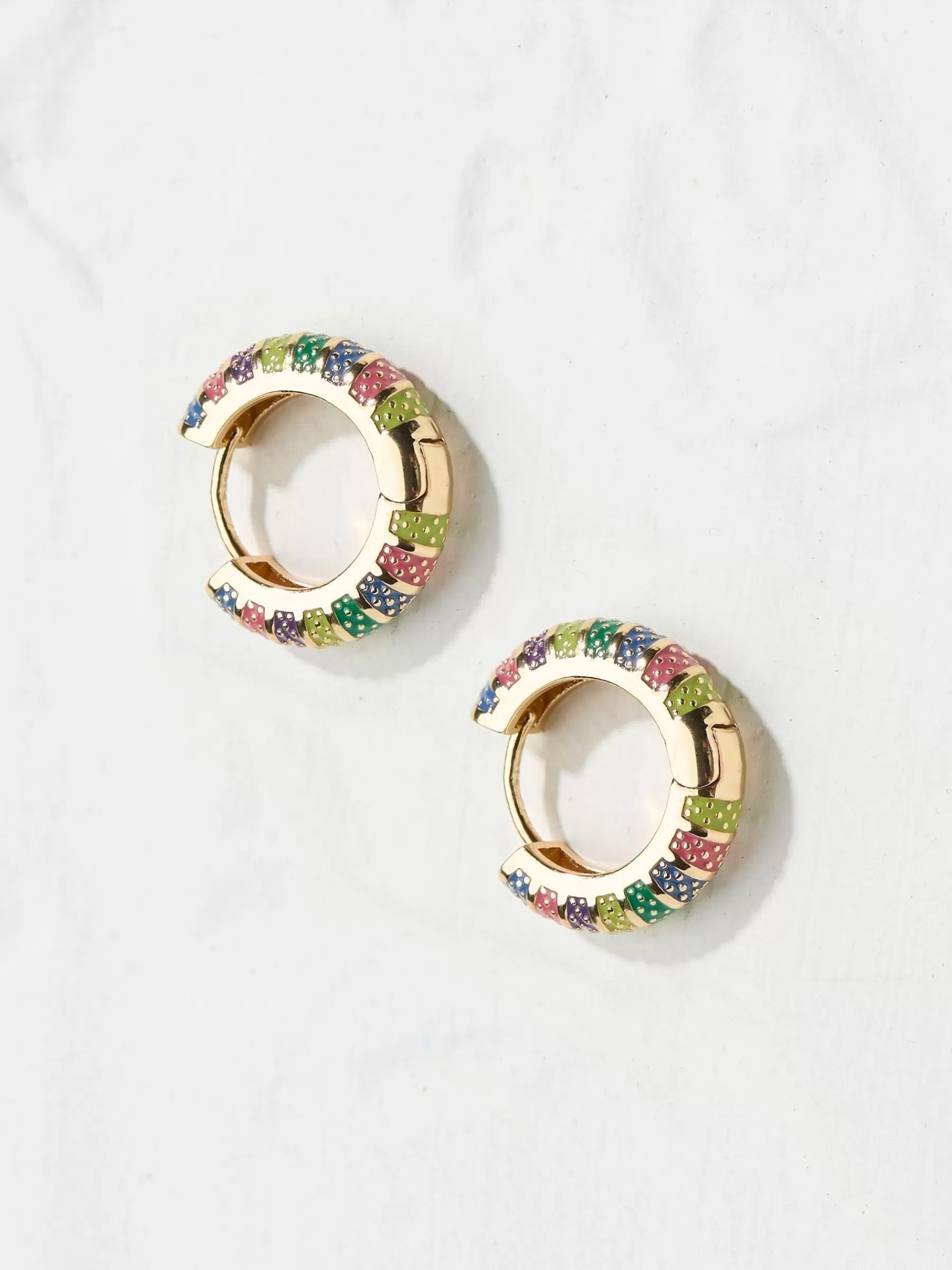 Enamel Hoop Earrings*FatFace Best Sale