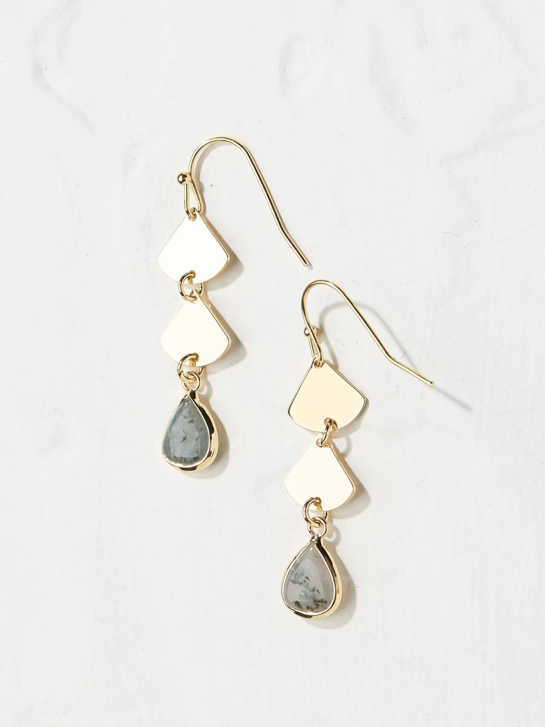 Fan Drop Earrings*FatFace Flash Sale