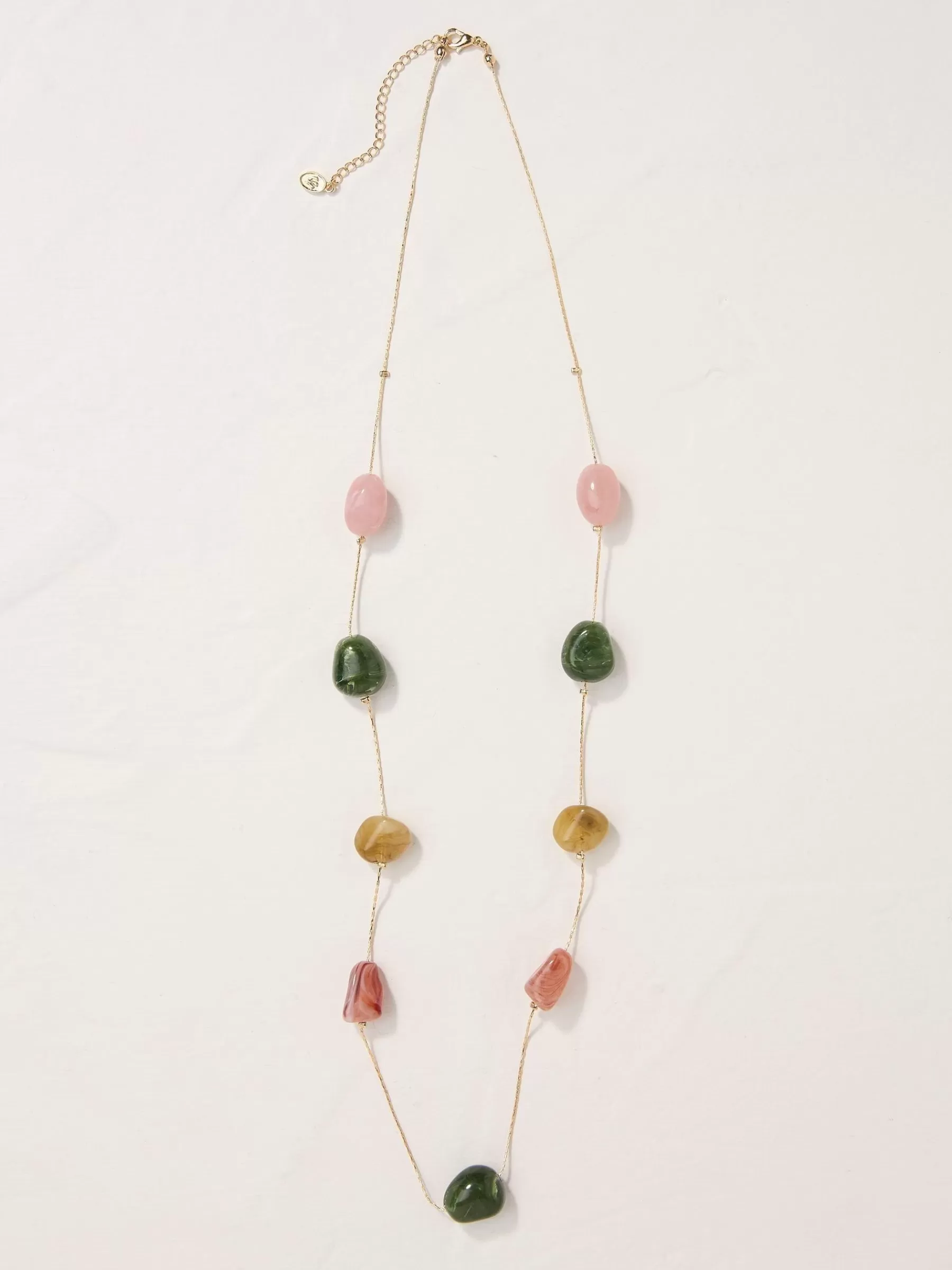 Tone Large Stone Necklace*FatFace Online