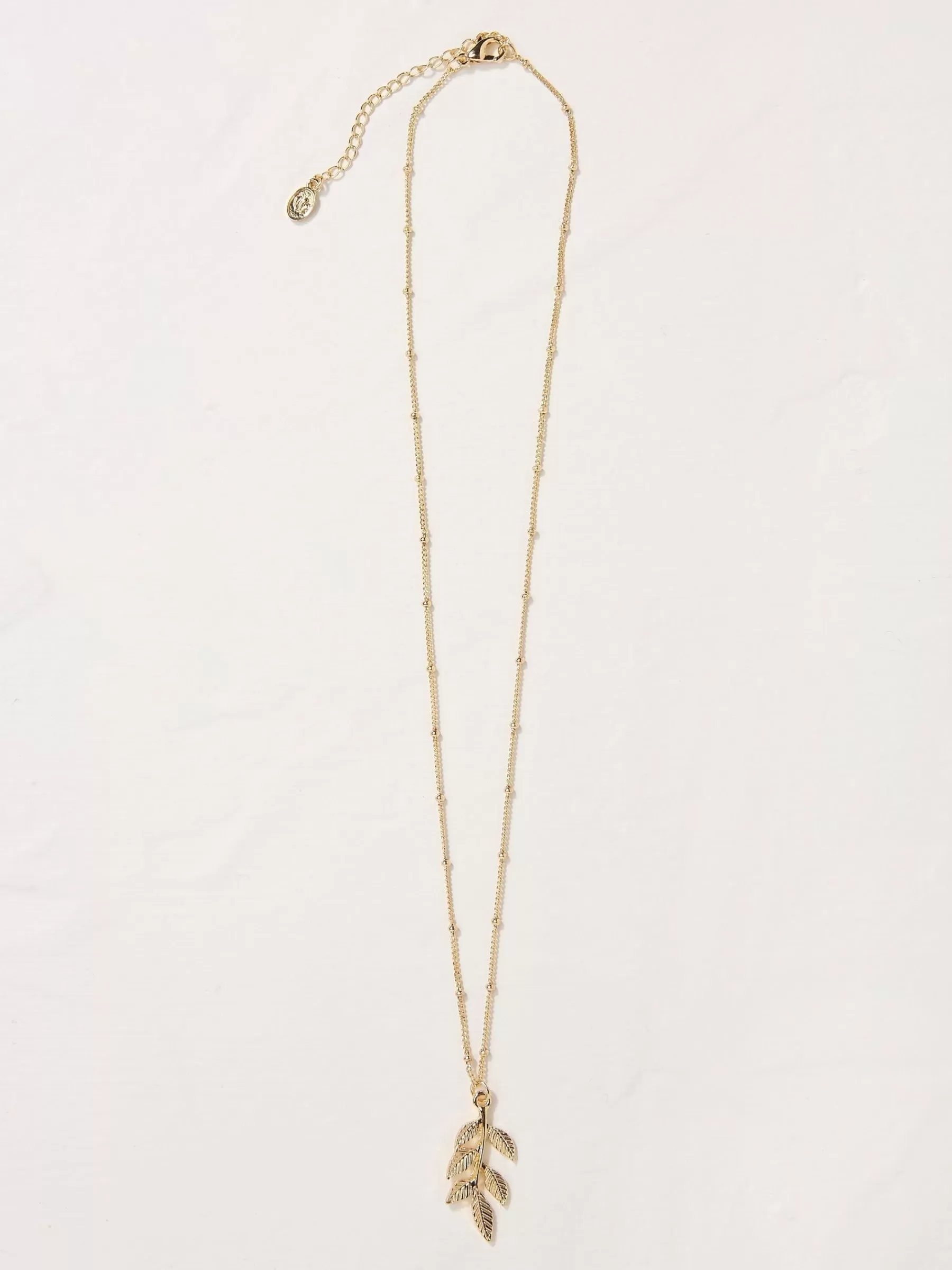 Tone Leaf Necklace*FatFace New