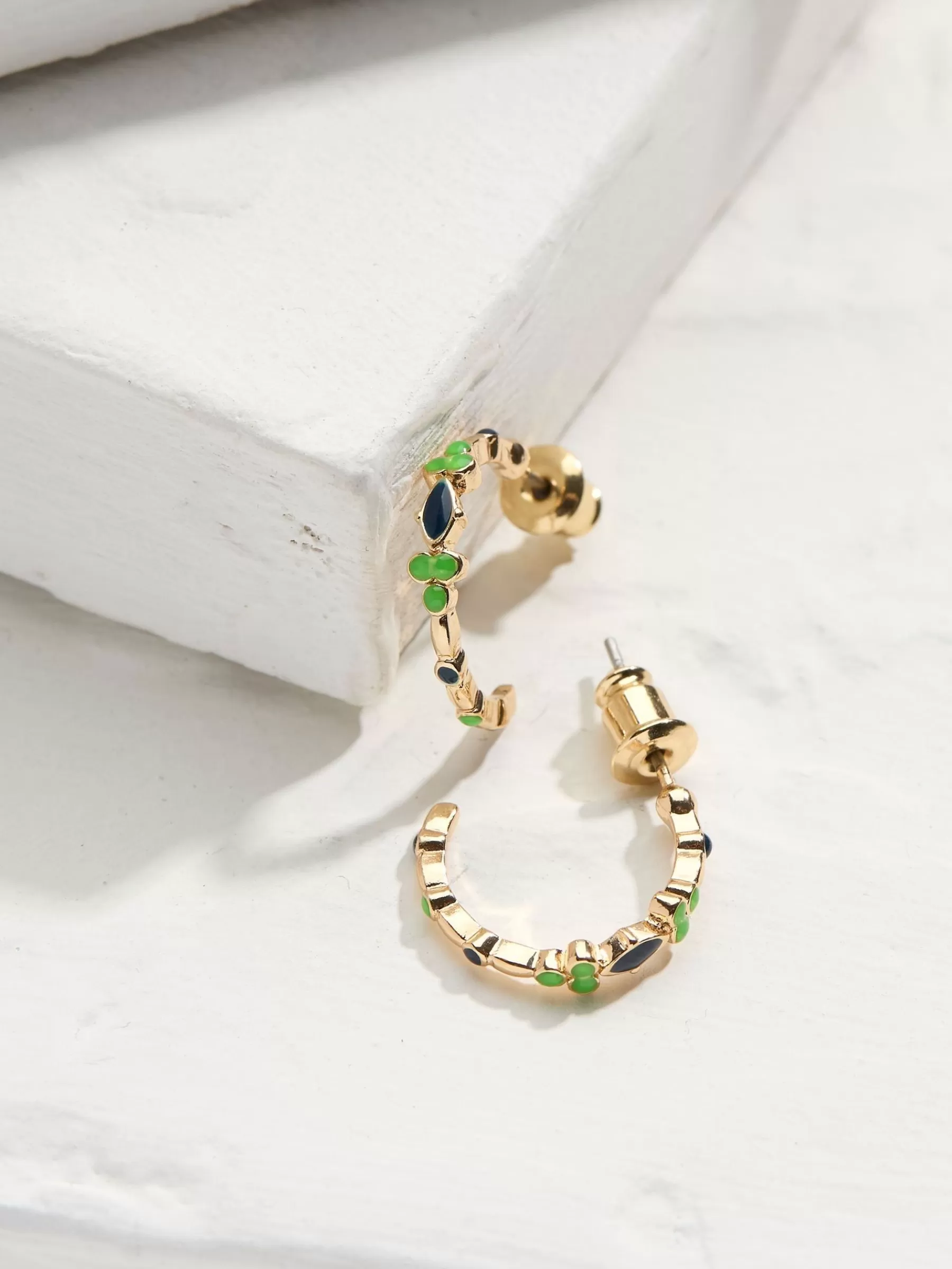 Enamel Gem Hoops*FatFace Best Sale