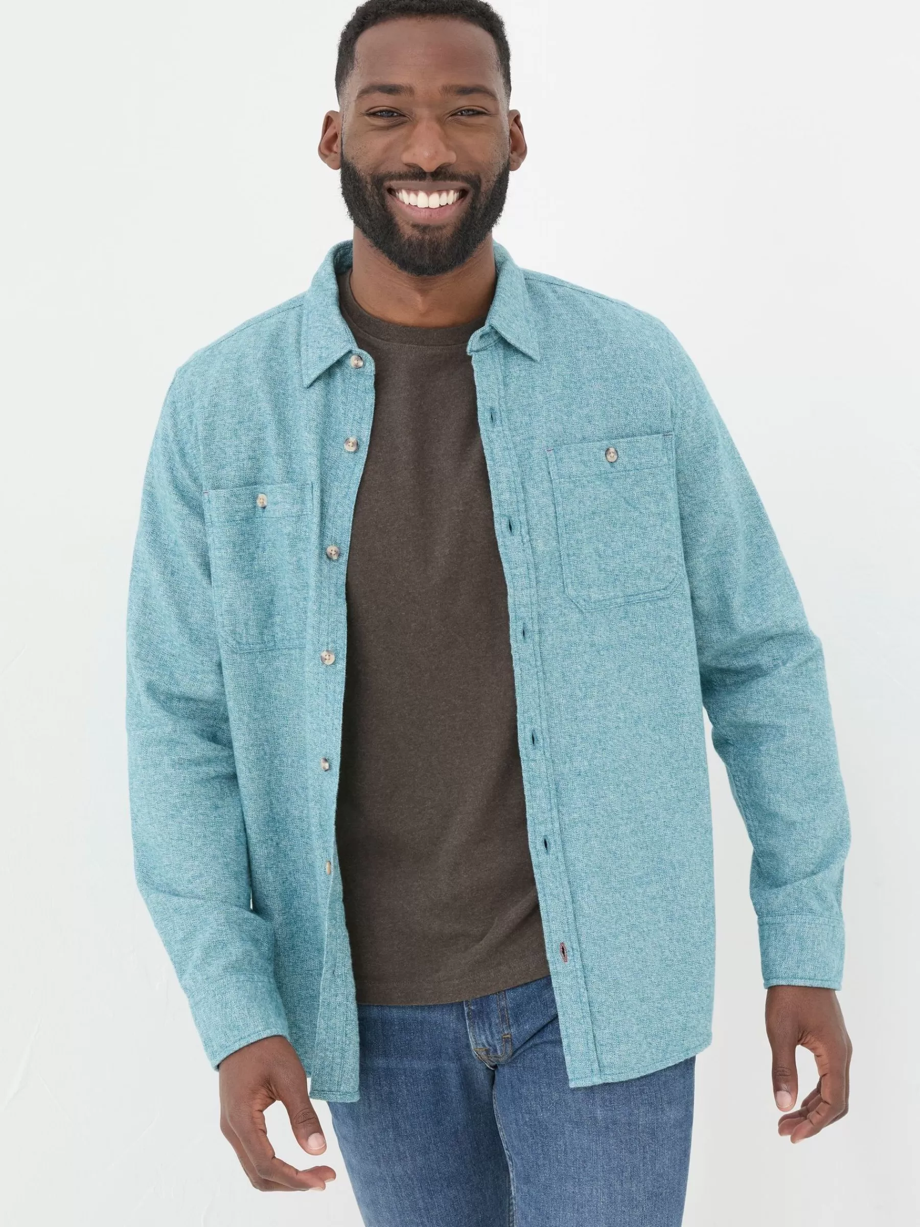 Long Sleeve Malton Shirt*FatFace Cheap