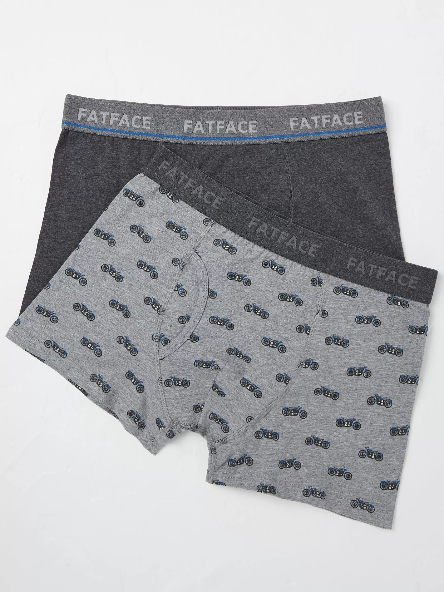 2 Pack Of Motorbike Boxers*FatFace Outlet