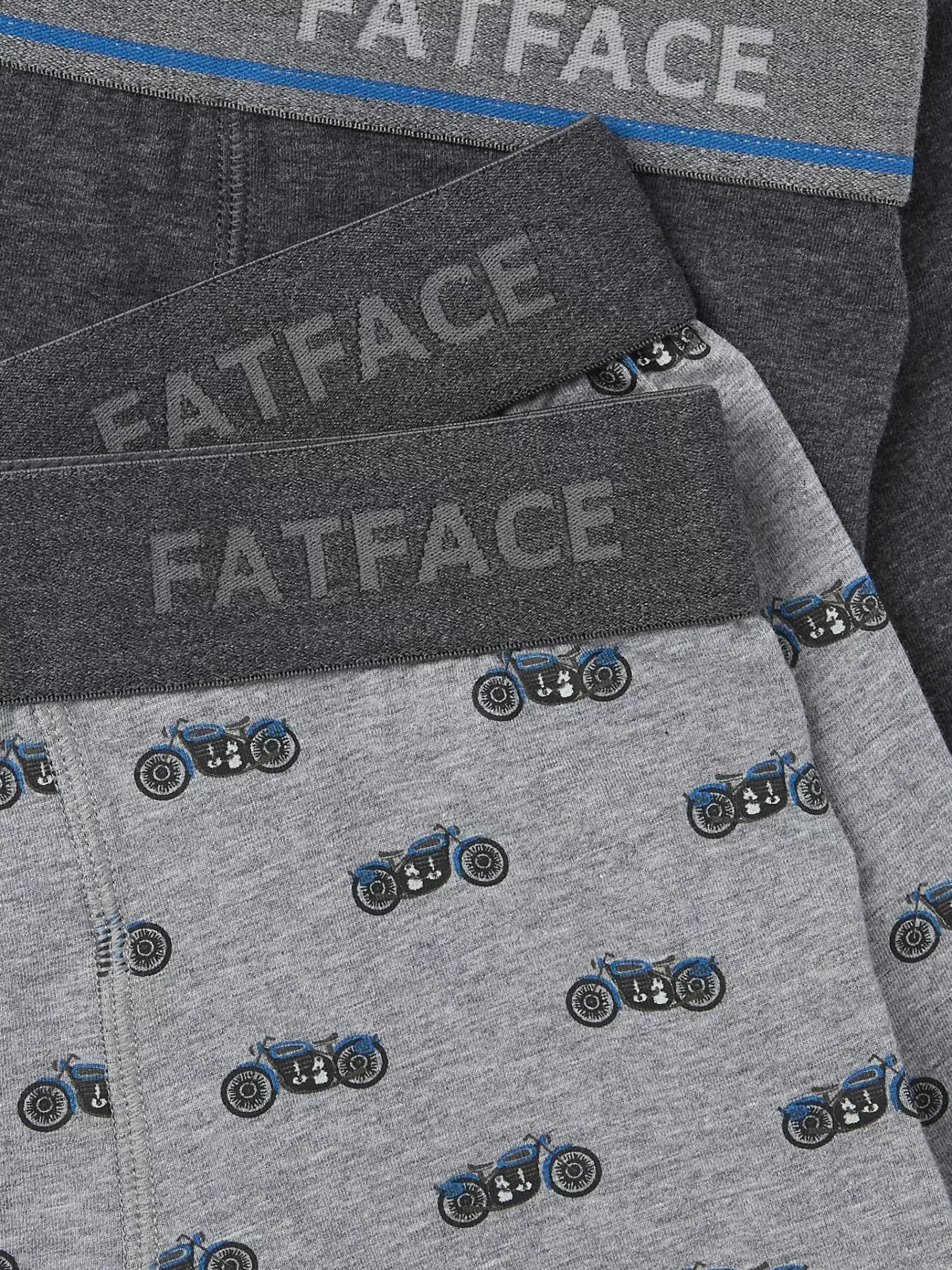 2 Pack Of Motorbike Boxers*FatFace Outlet