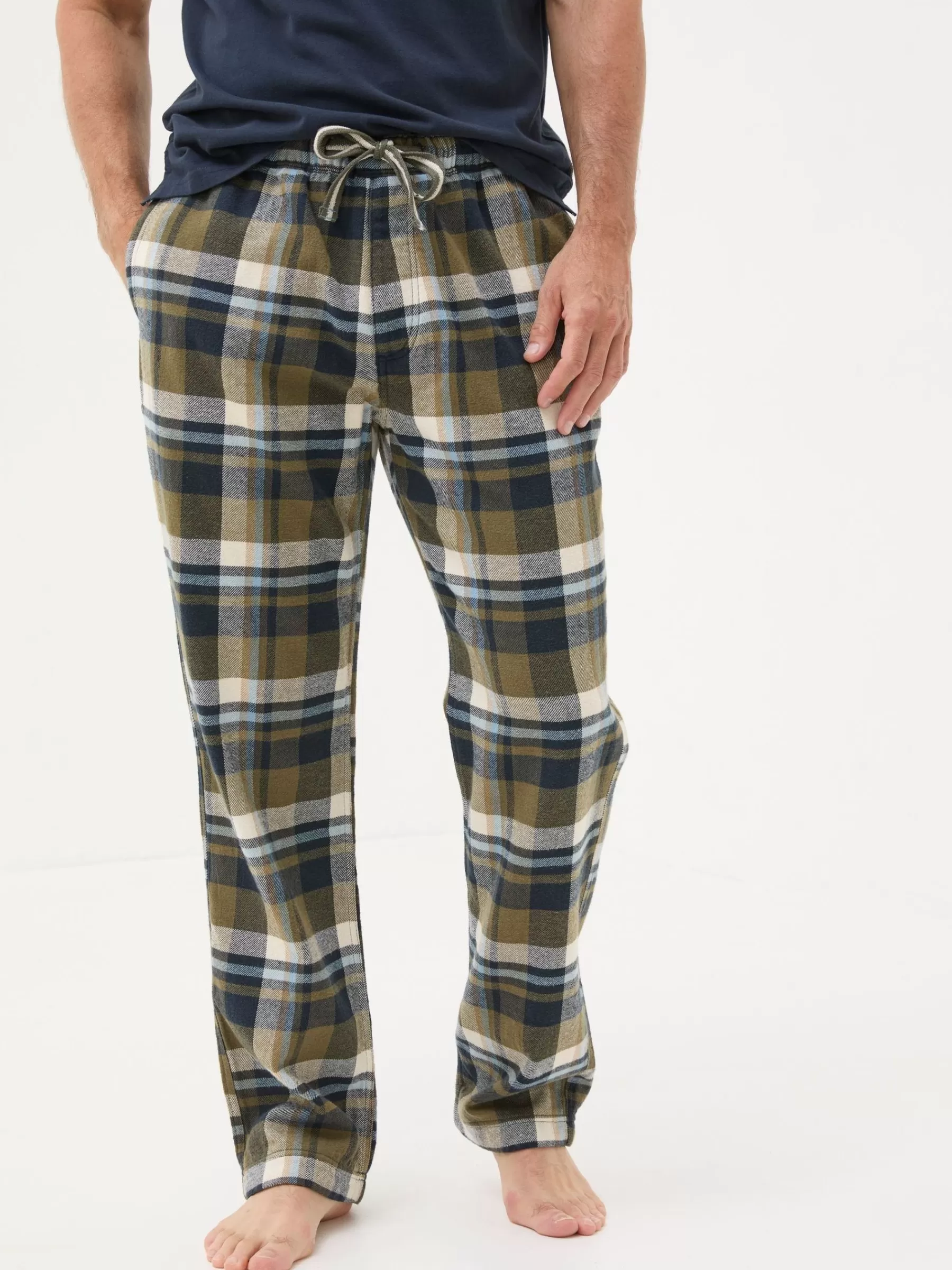 Hambrook Check Pyjama Bottoms*FatFace Cheap