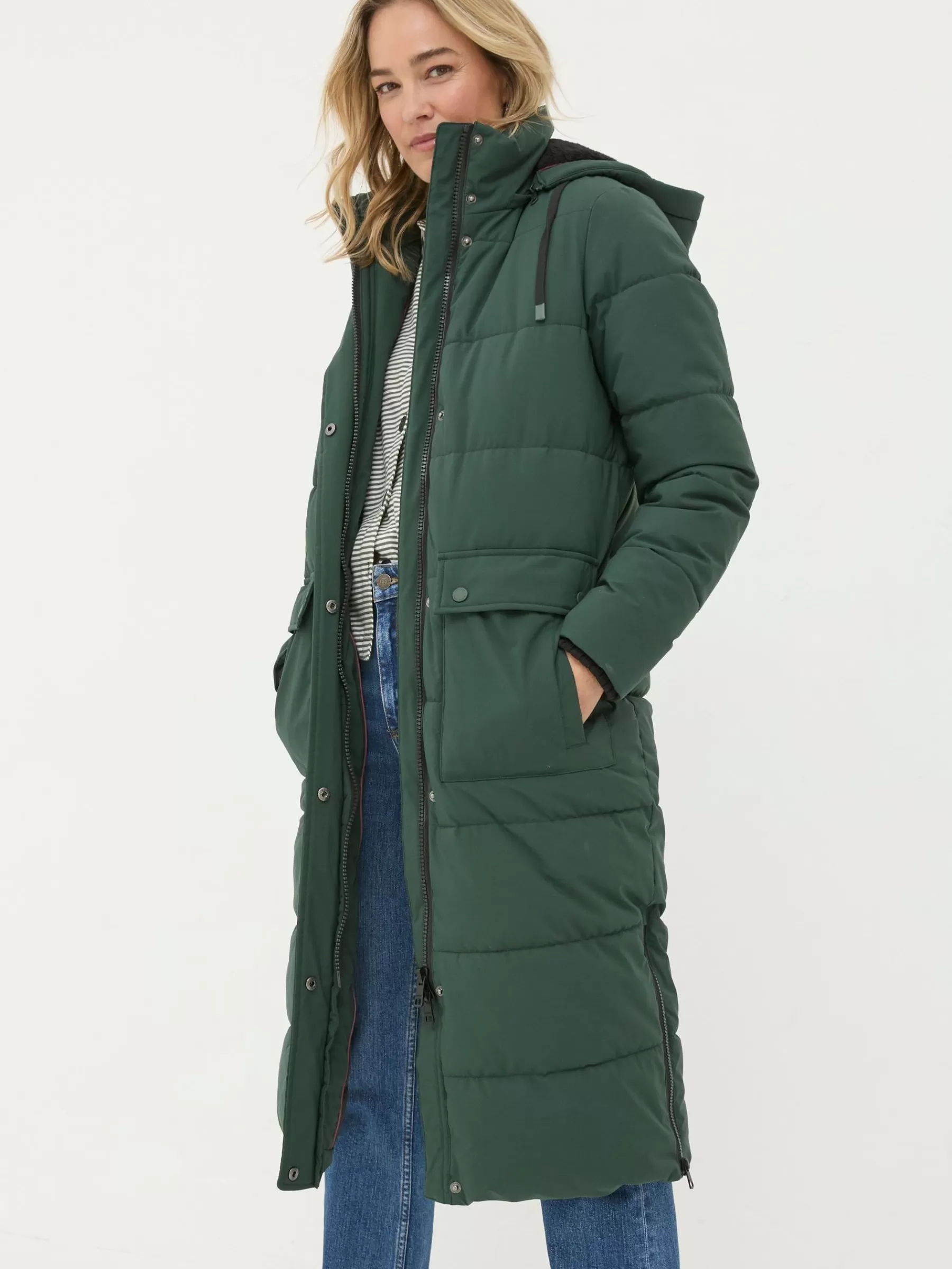 Harley Long Puffer Coat*FatFace Discount