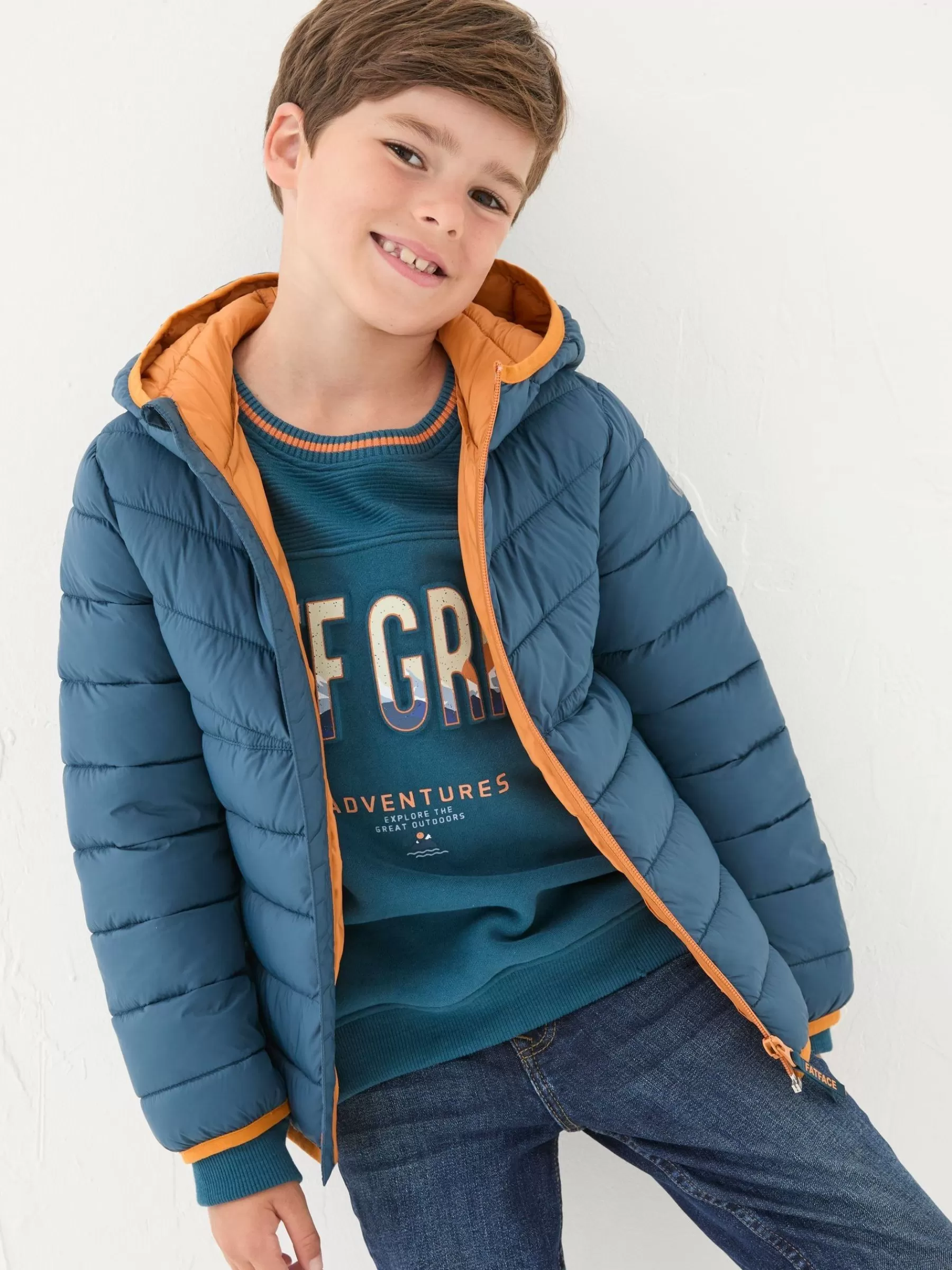 Harry Hooded Padded Jacket*FatFace Best