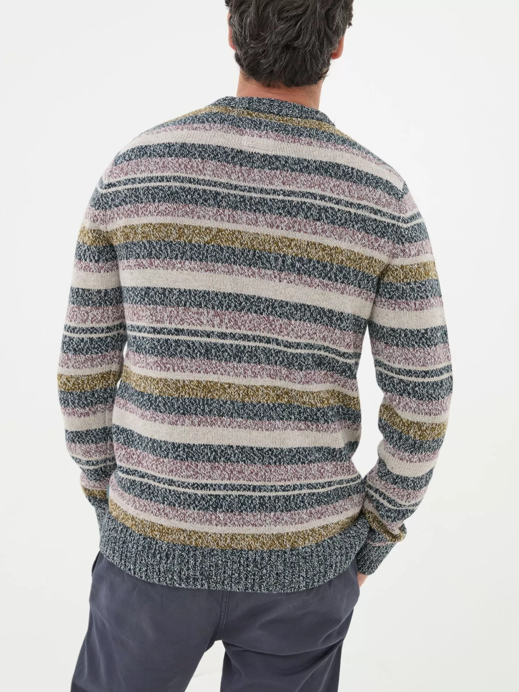 Hove Stripe Crew Jumper*FatFace Cheap