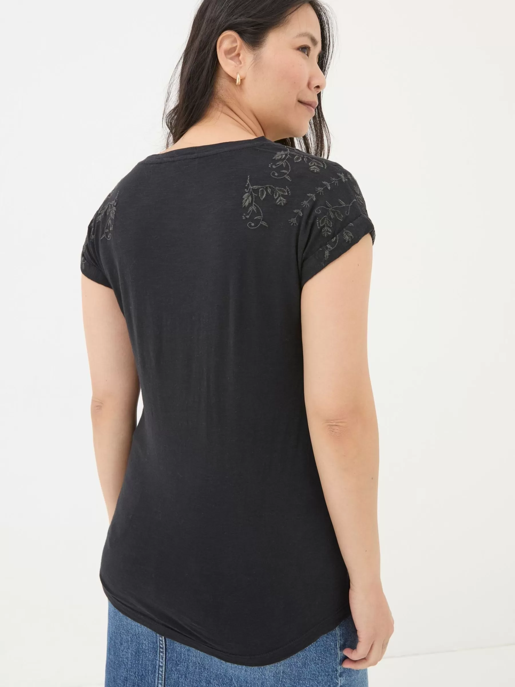 Ivy Embroidered T-Shirt*FatFace Best Sale