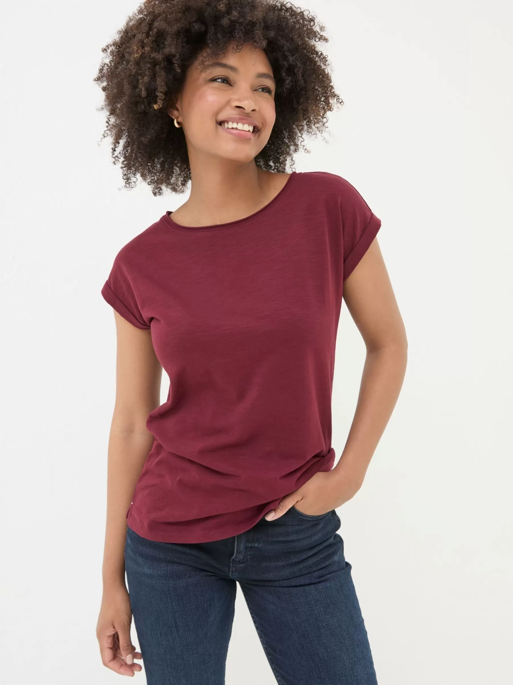 Ivy Organic Cotton T-Shirt*FatFace Flash Sale