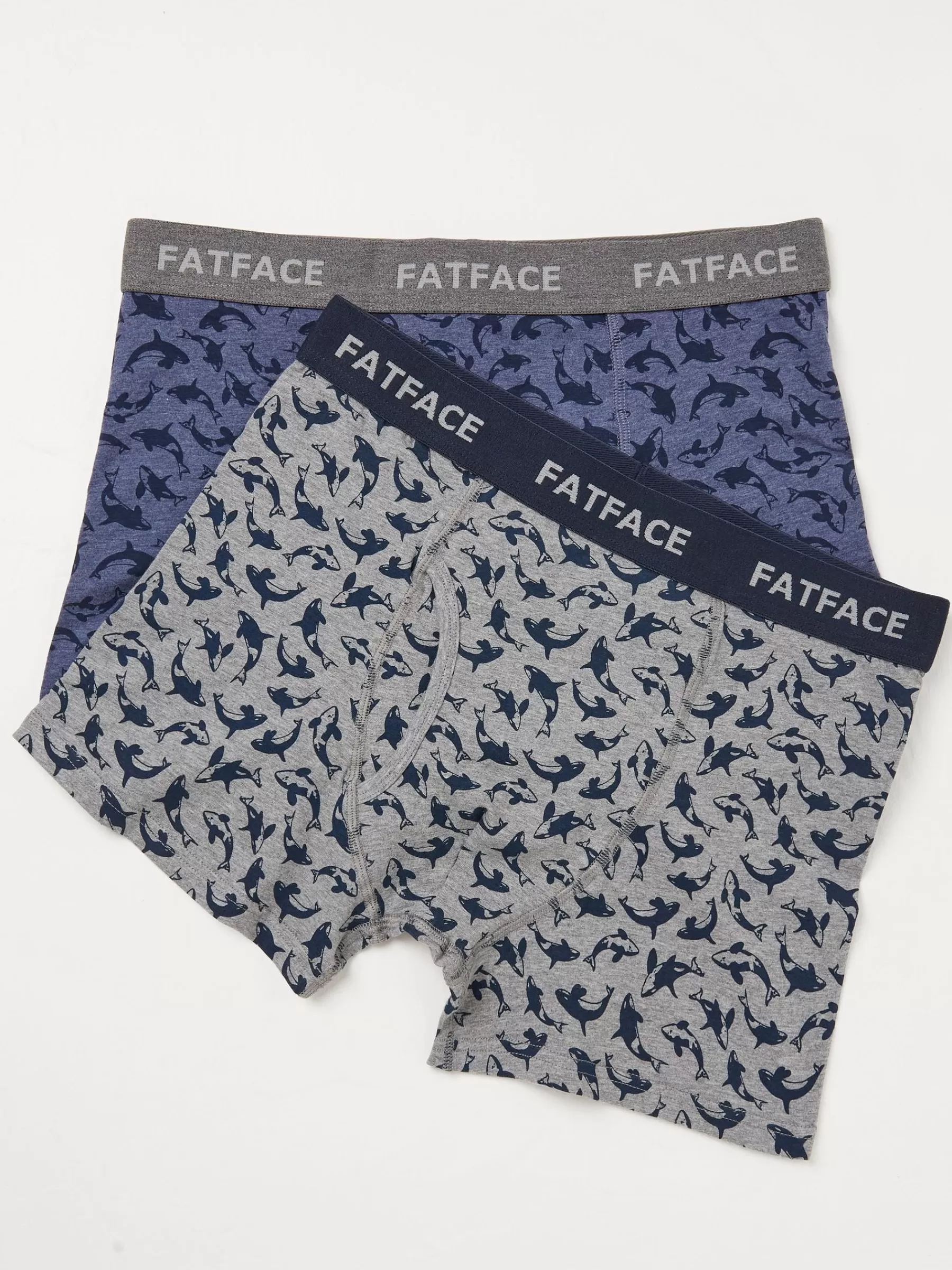 Killer Whale Boxers 2 Pack*FatFace Online