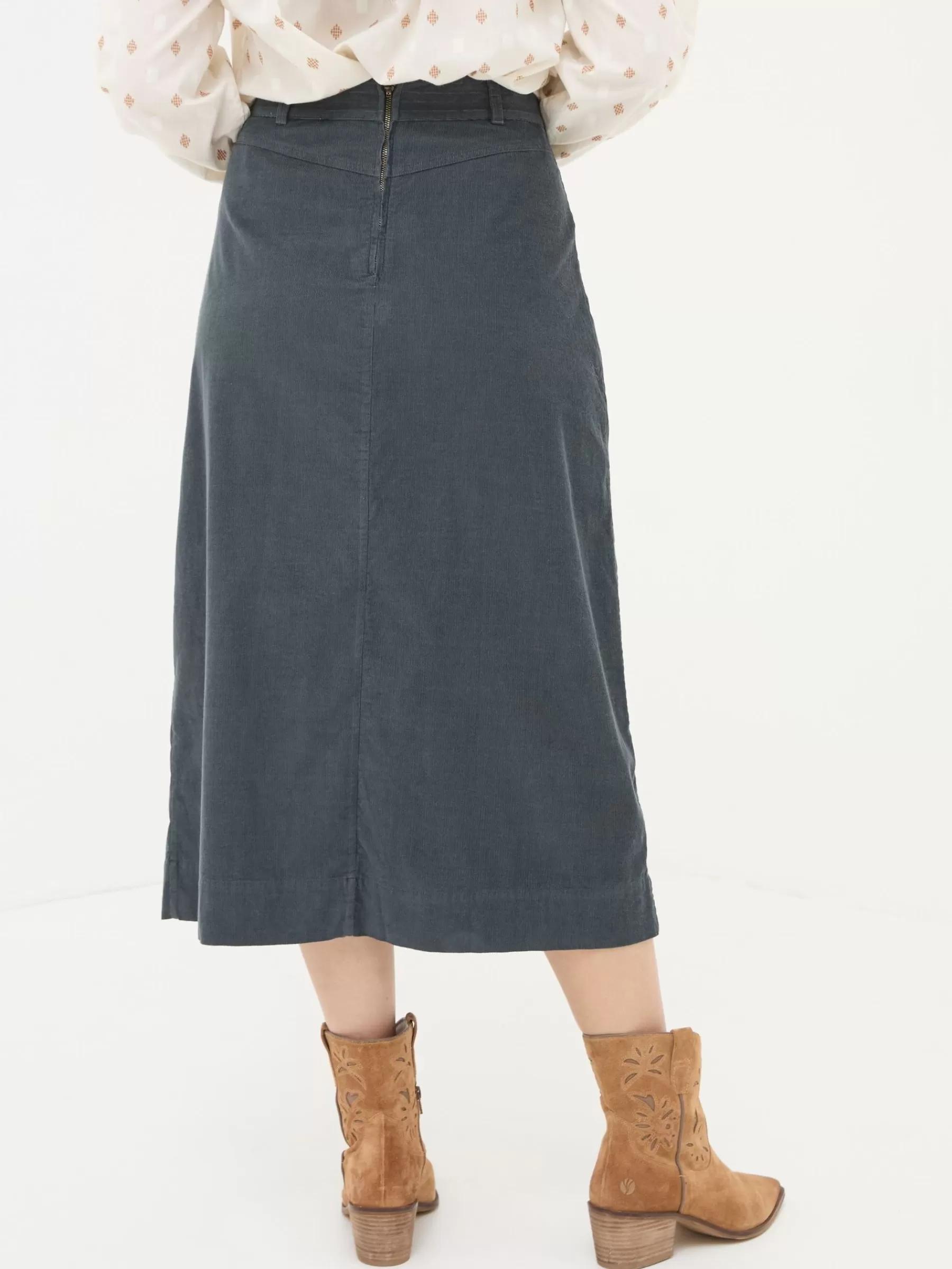 Leigh Cord Midi Skirt*FatFace Clearance