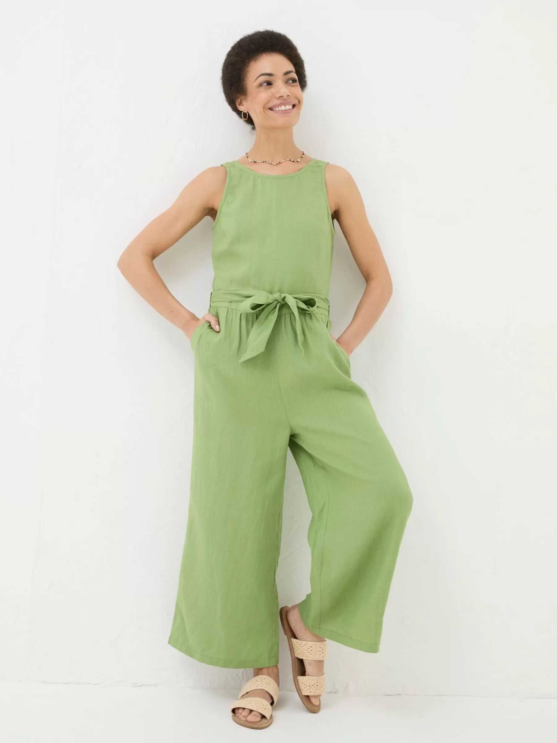 Liz Linen Jumpsuit*FatFace Online