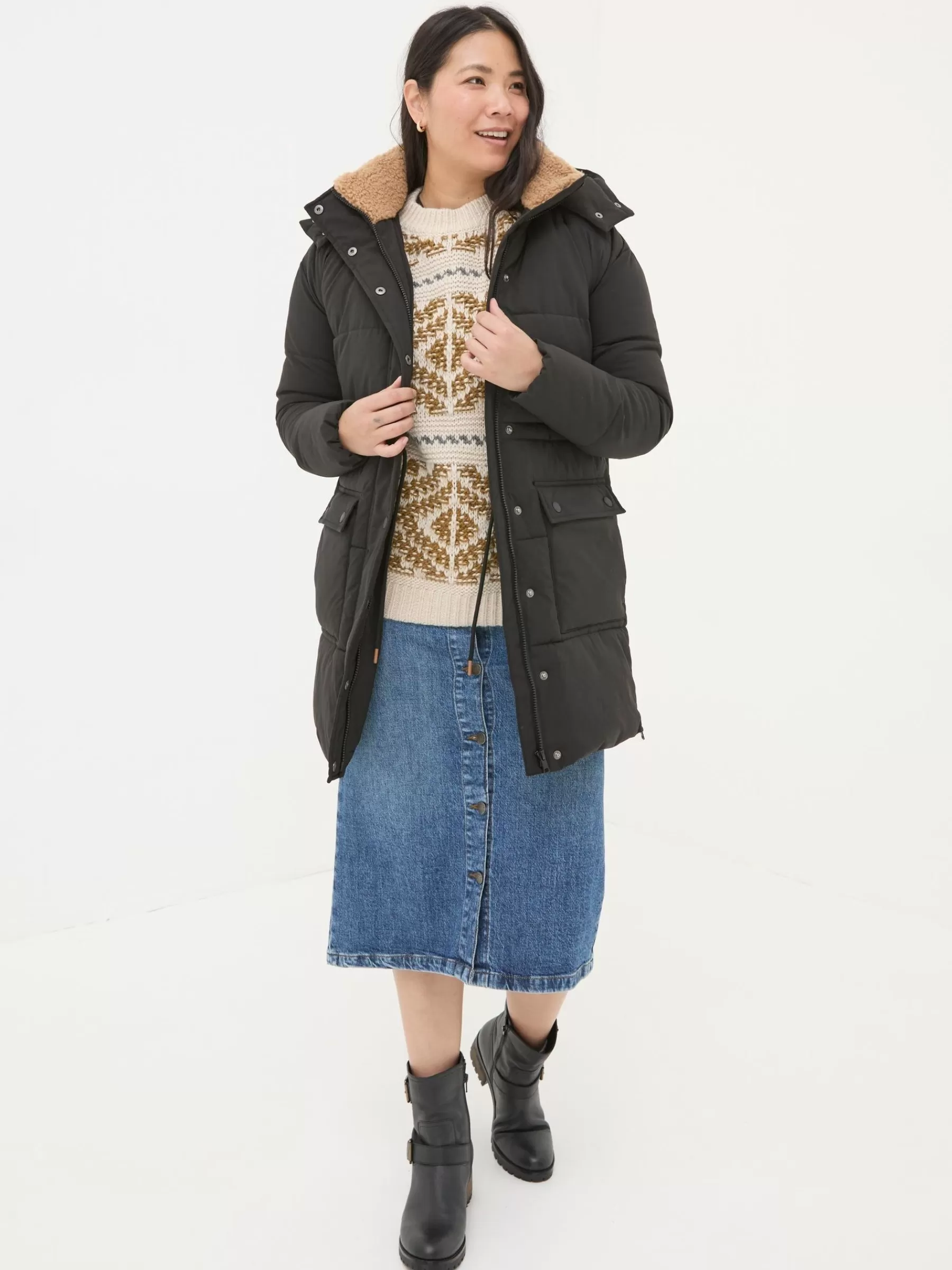 Maddie Puffer Coat*FatFace Flash Sale