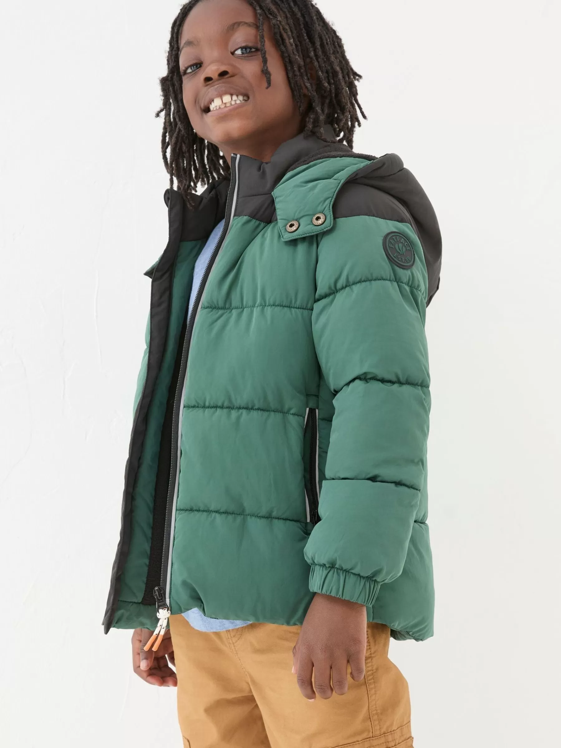 Milo Hooded Padded Jacket*FatFace Cheap