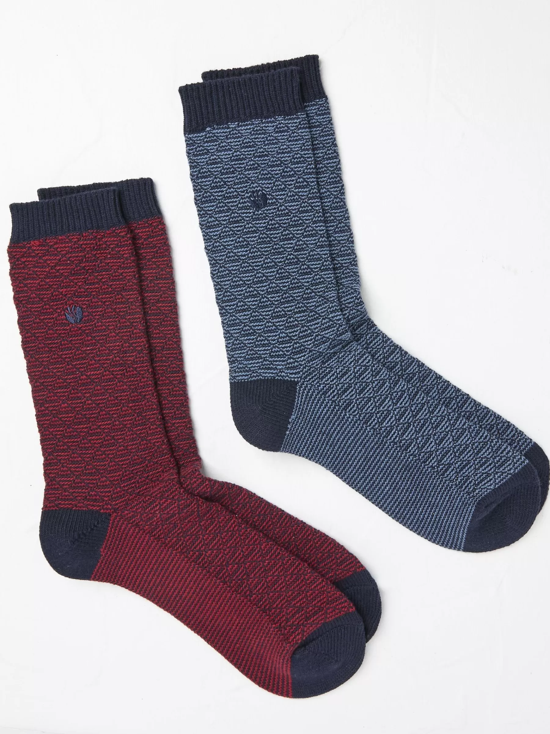 Nathan Geo Socks 2 Pack*FatFace Best Sale