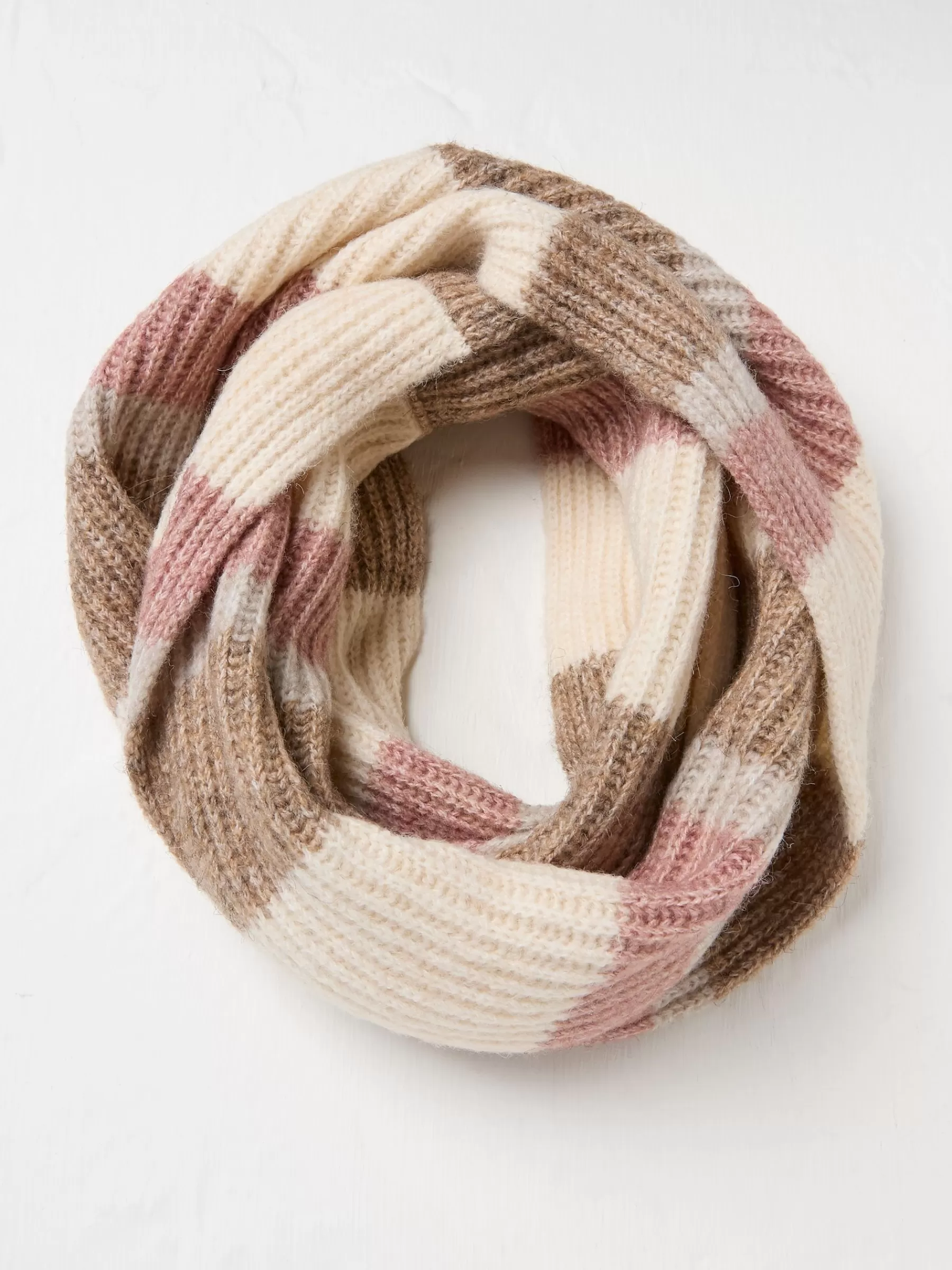 Colourblock Snood Scarf*FatFace Store