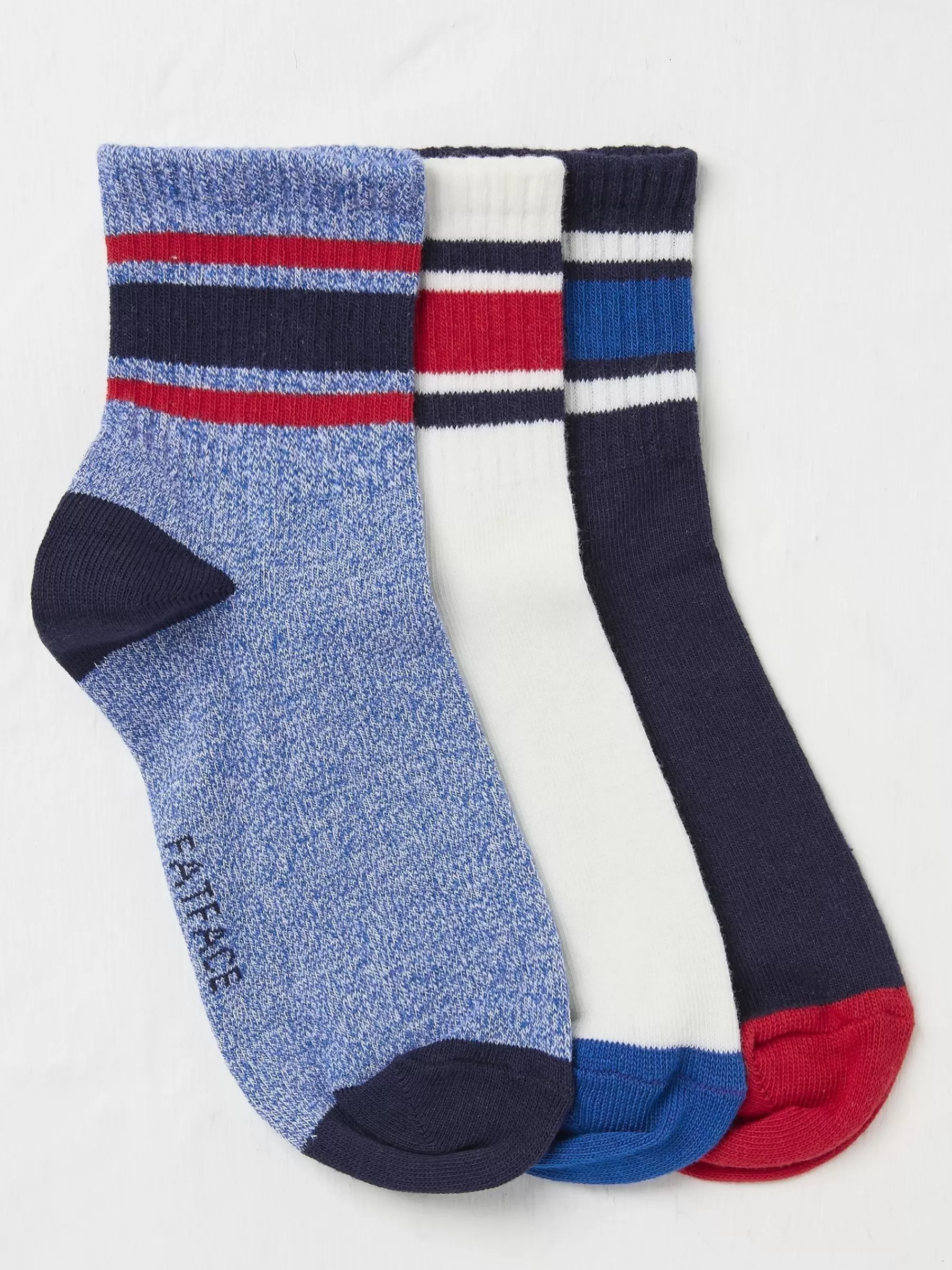 Sport Socks 3 Pack*FatFace Discount