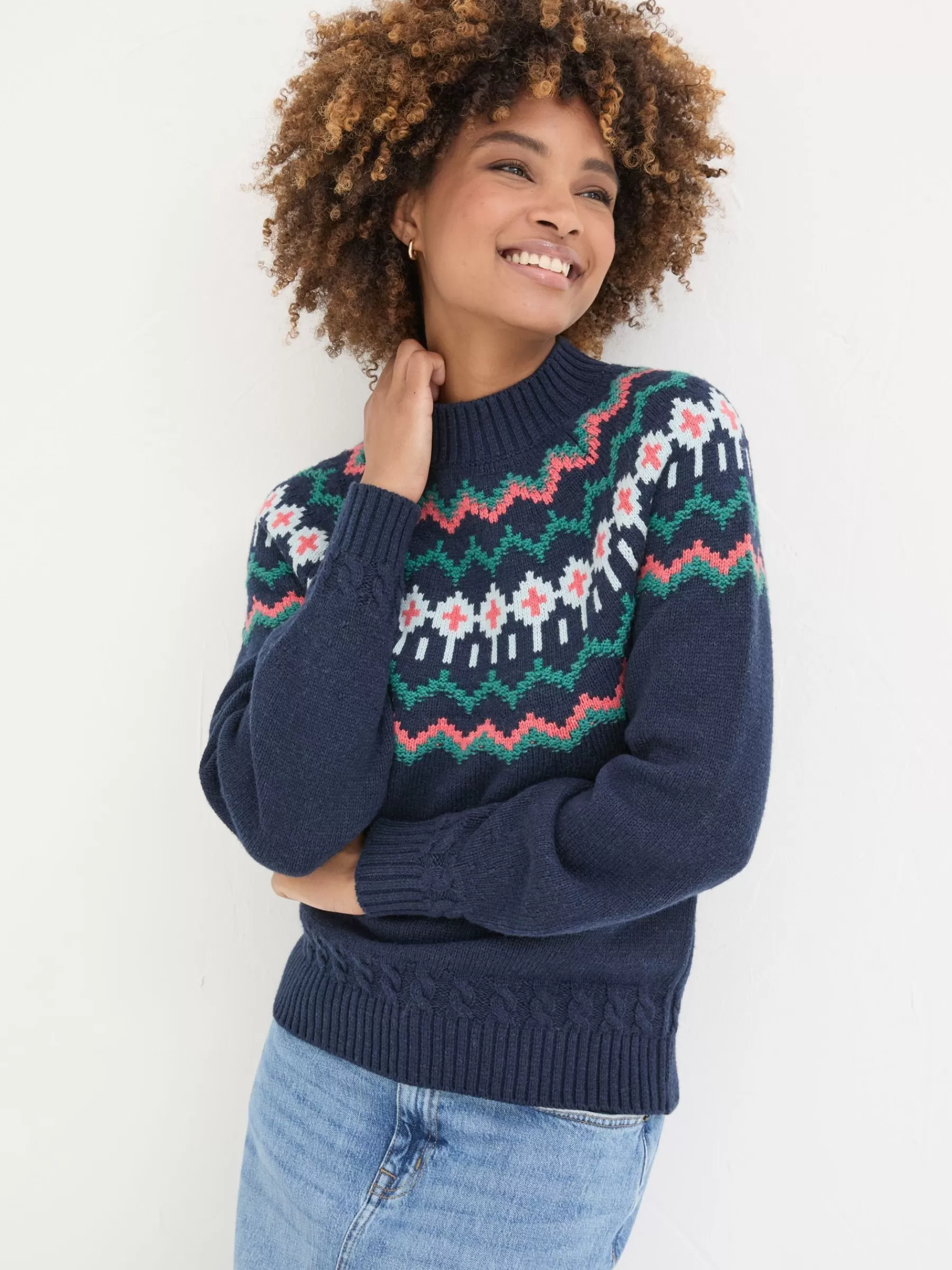 Emma Fairisle Jumper*FatFace Discount