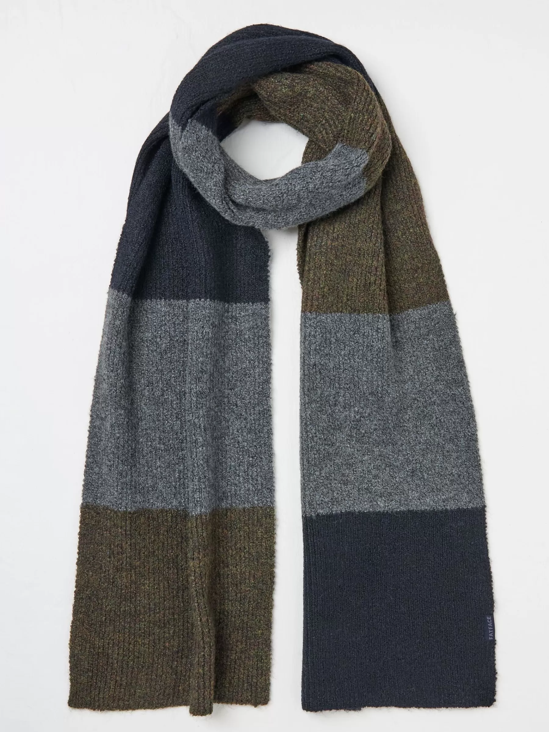 Leo Colourblock Scarf*FatFace Clearance