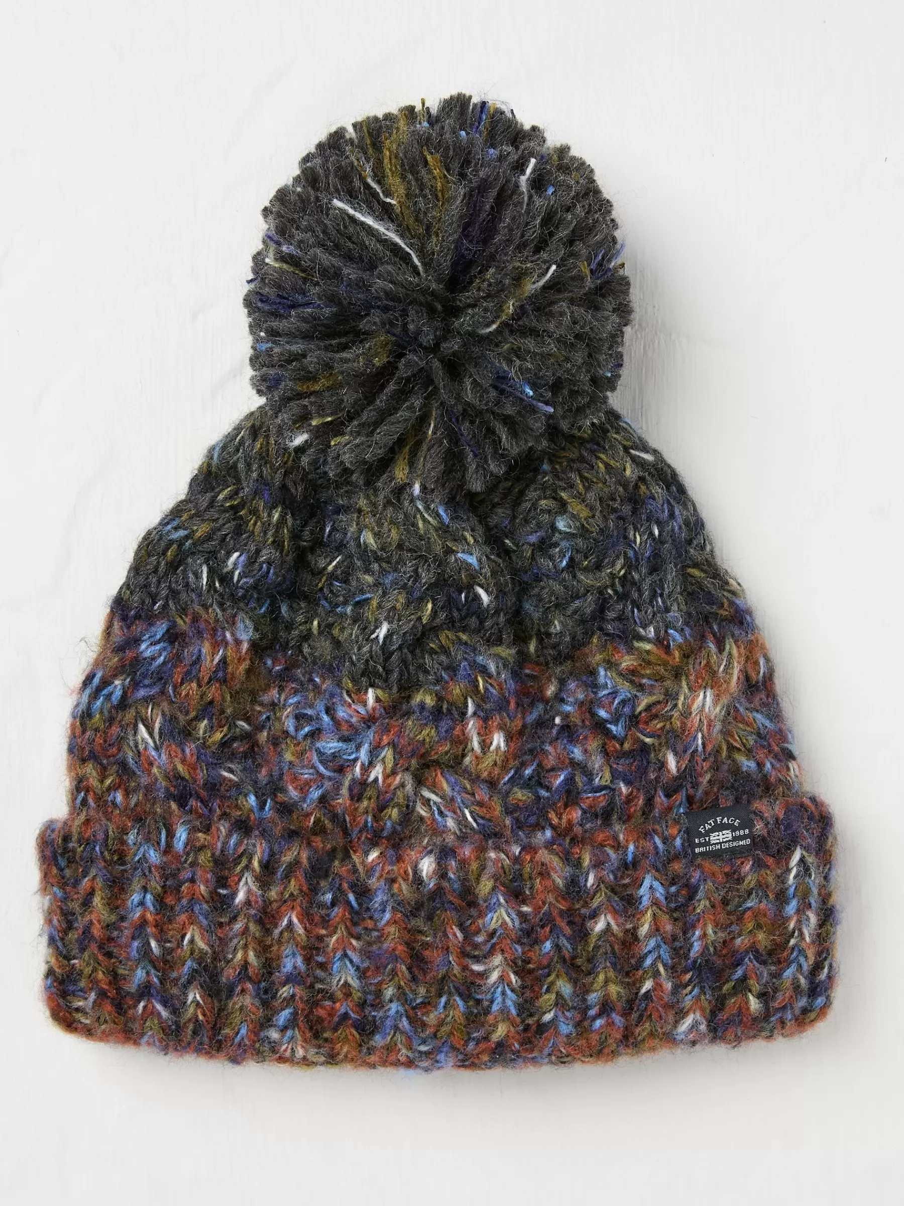 Twist Colourblock Beanie*FatFace Sale