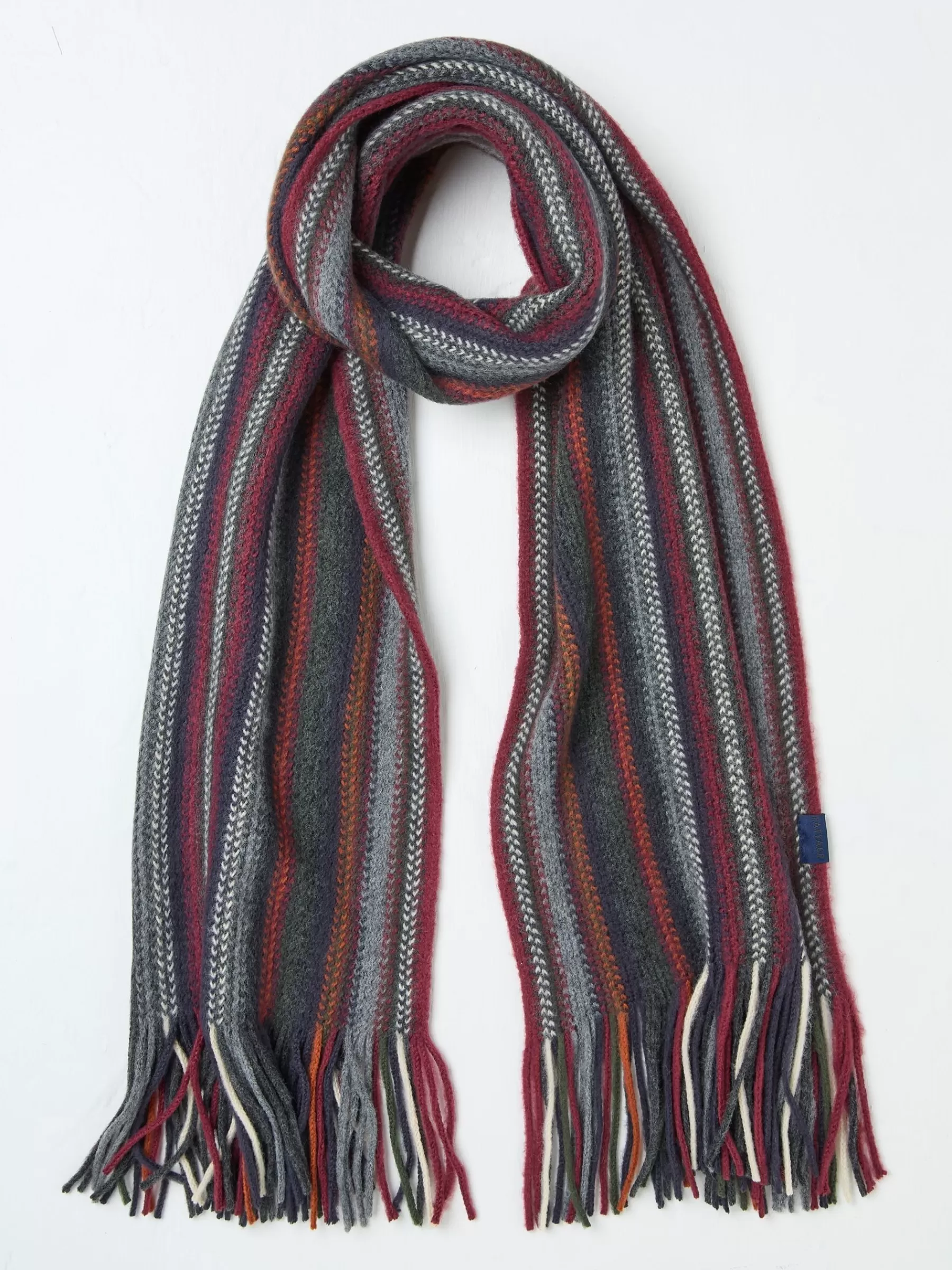 Vertical Stripe Scarf*FatFace Clearance