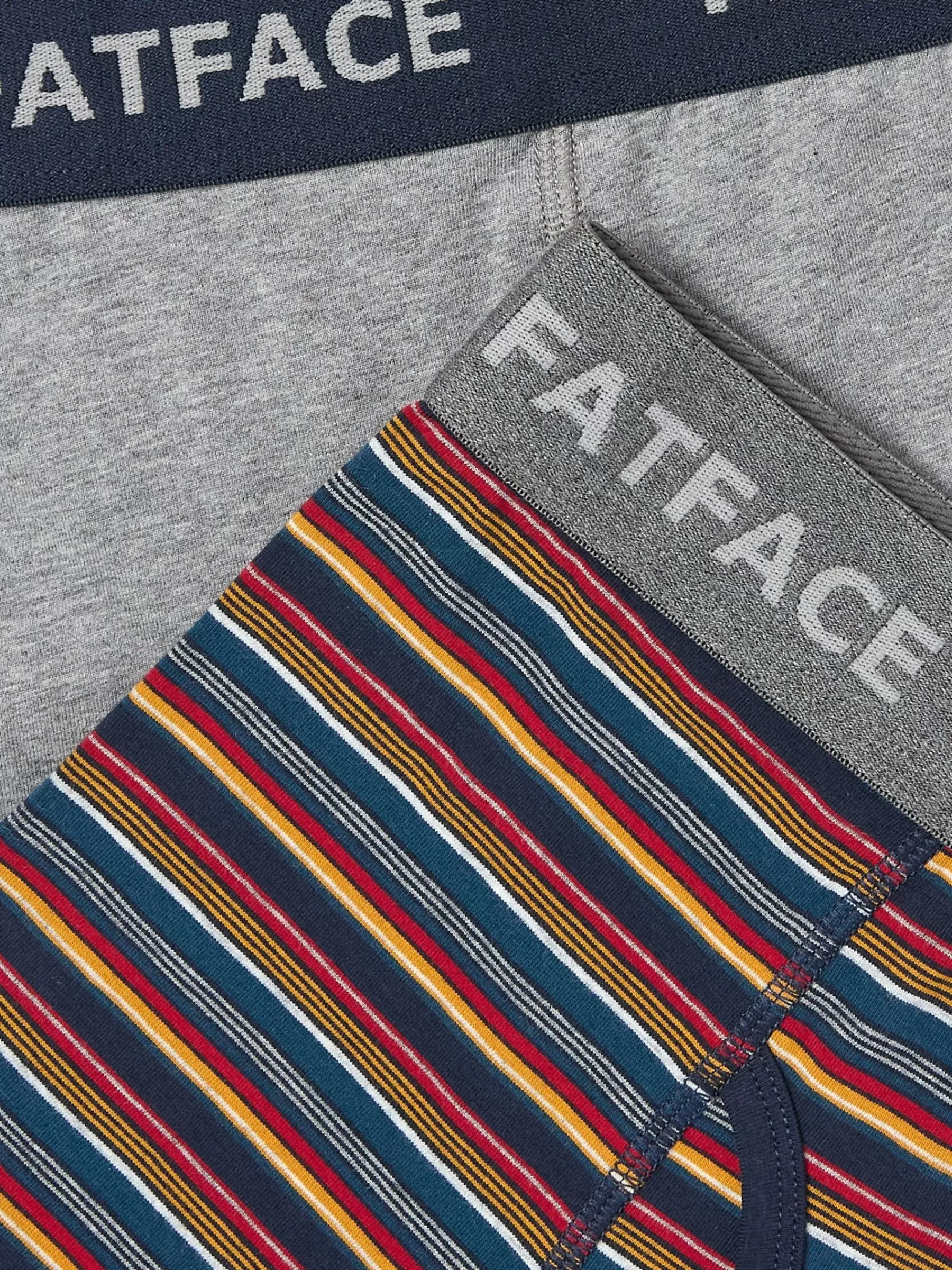 Whistler Stripe Boxers 2 Pack*FatFace Shop